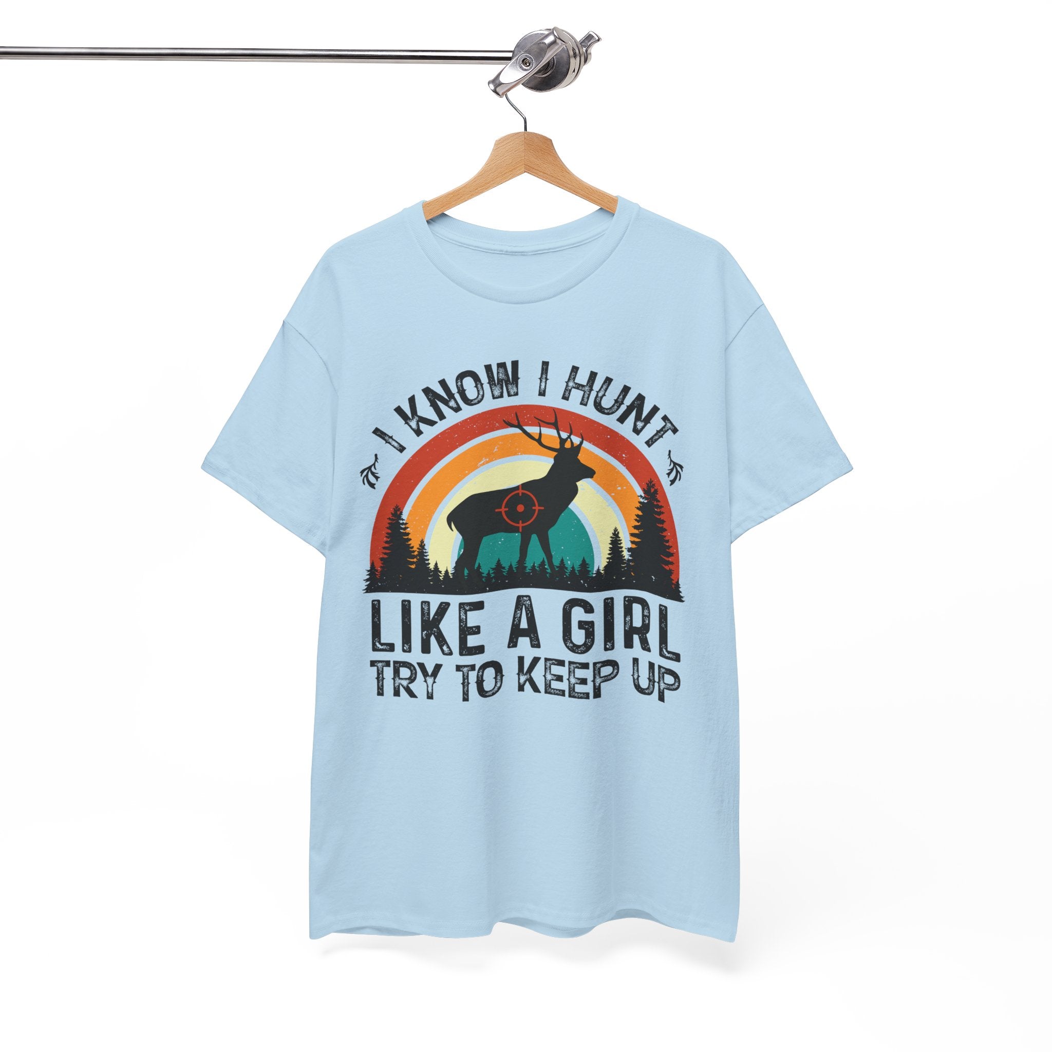 Sunset Target Deer Shirt – Hunting Vibes