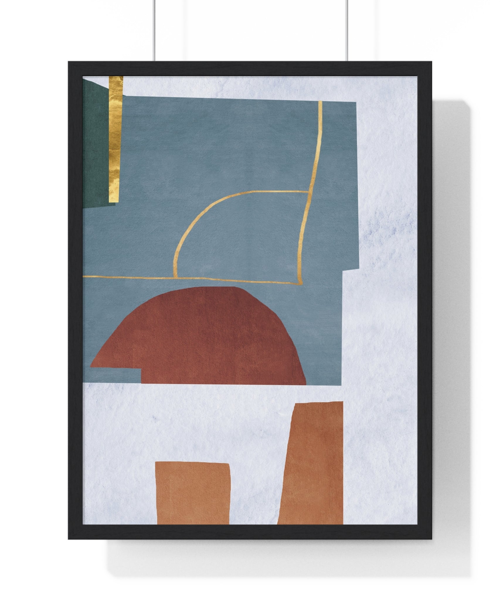 Abstract Carpet Texture Art – Wooden Framed Print | Gallory Hive