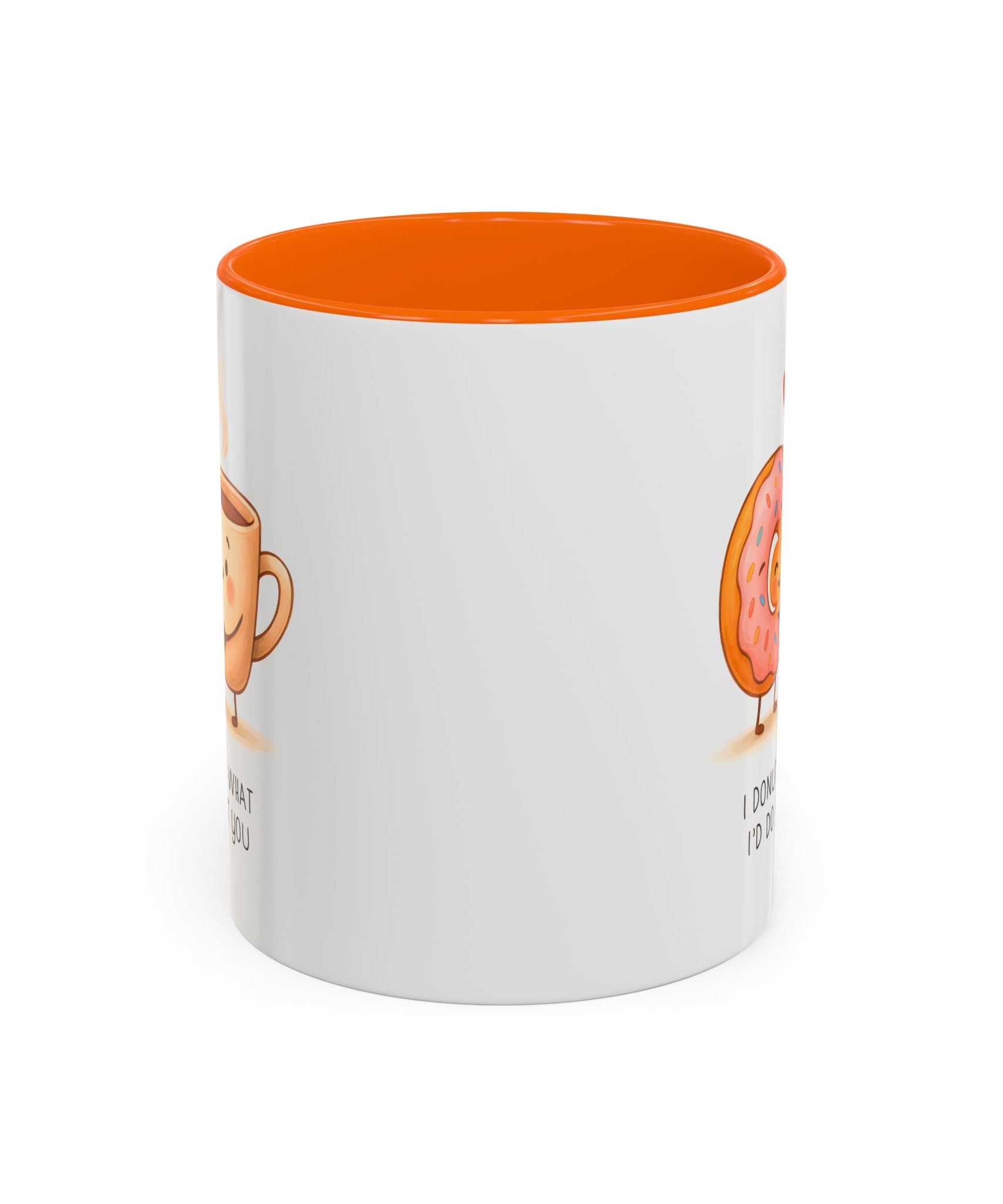 Cute Donut and Coffee Love Ceramic Mug | Gallory Hive
