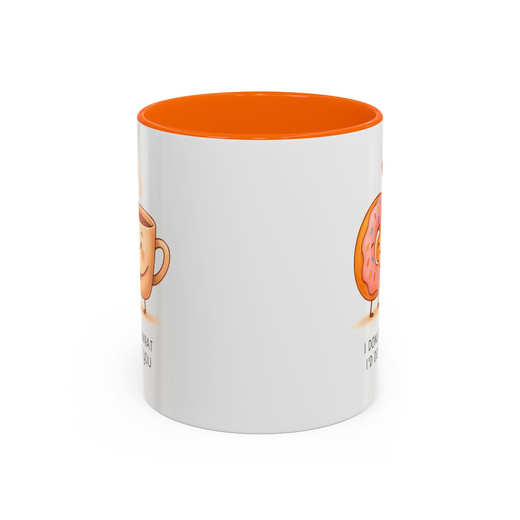 Cute Donut and Coffee Love Ceramic Mug | Gallory Hive