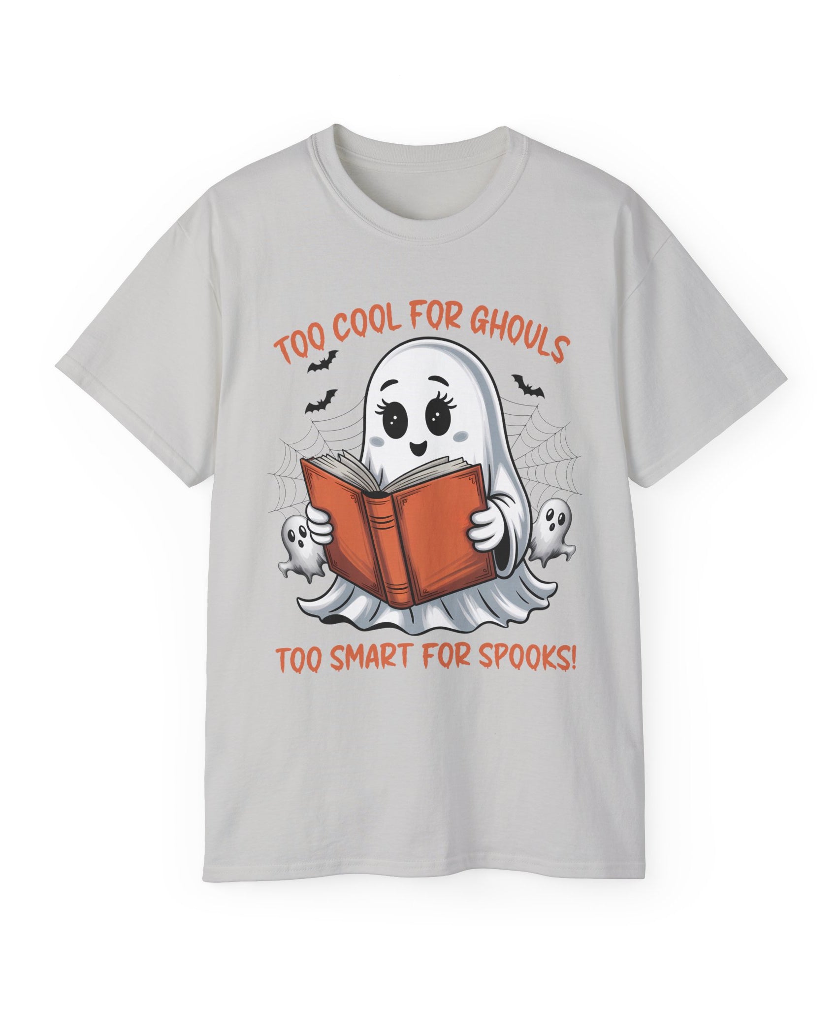 Cute Ghost Book T-Shirt Halloween | Gallory Hive