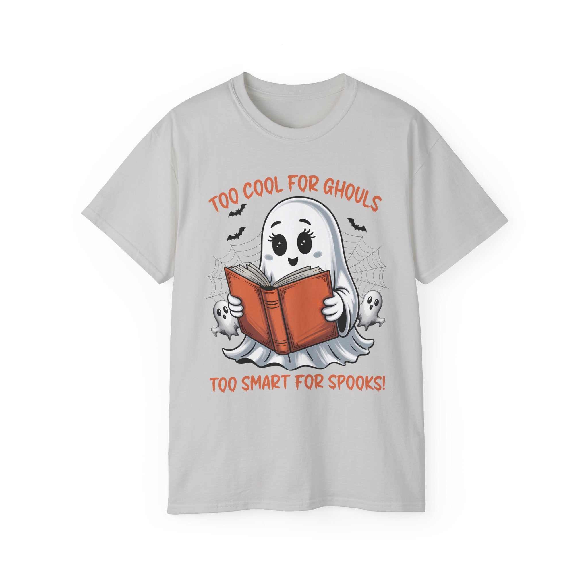 Cute Ghost Book T-Shirt Halloween | Gallory Hive