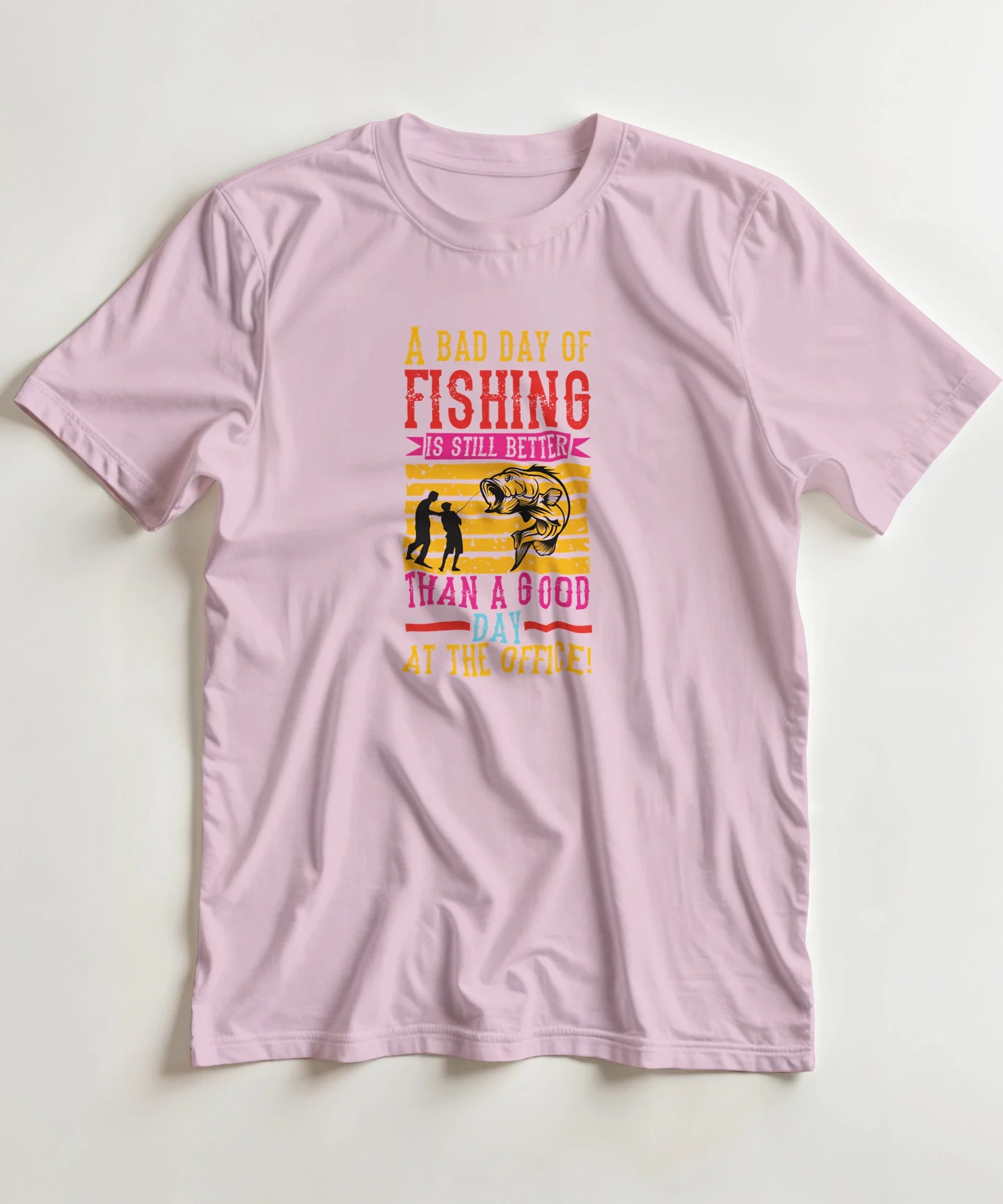 A Bad Day of Fishing Unisex Crewneck T-Shirt - Gallory Hive