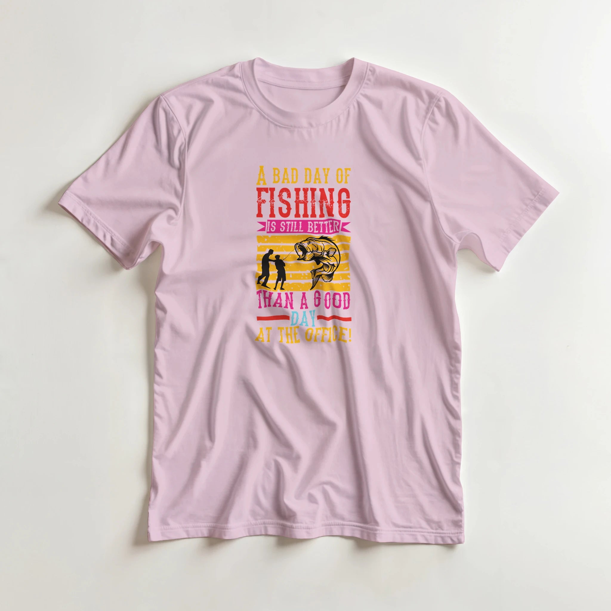 A Bad Day of Fishing Unisex Crewneck T-Shirt - Gallory Hive