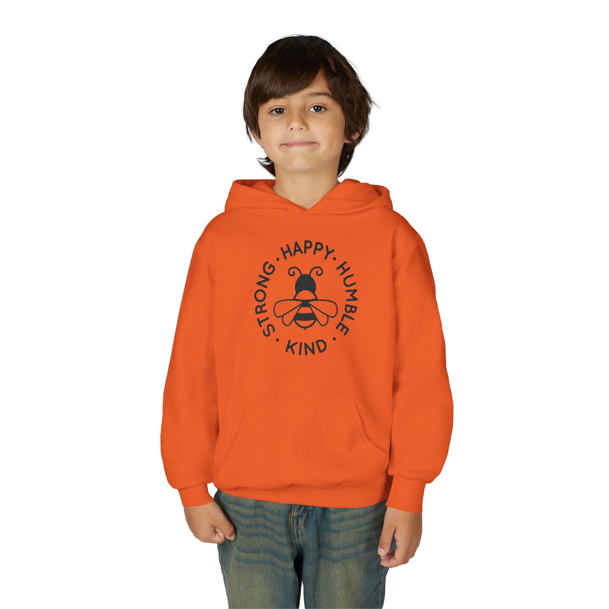 Unisex Kid's "Strong Happy Humble Kind" Hoodie