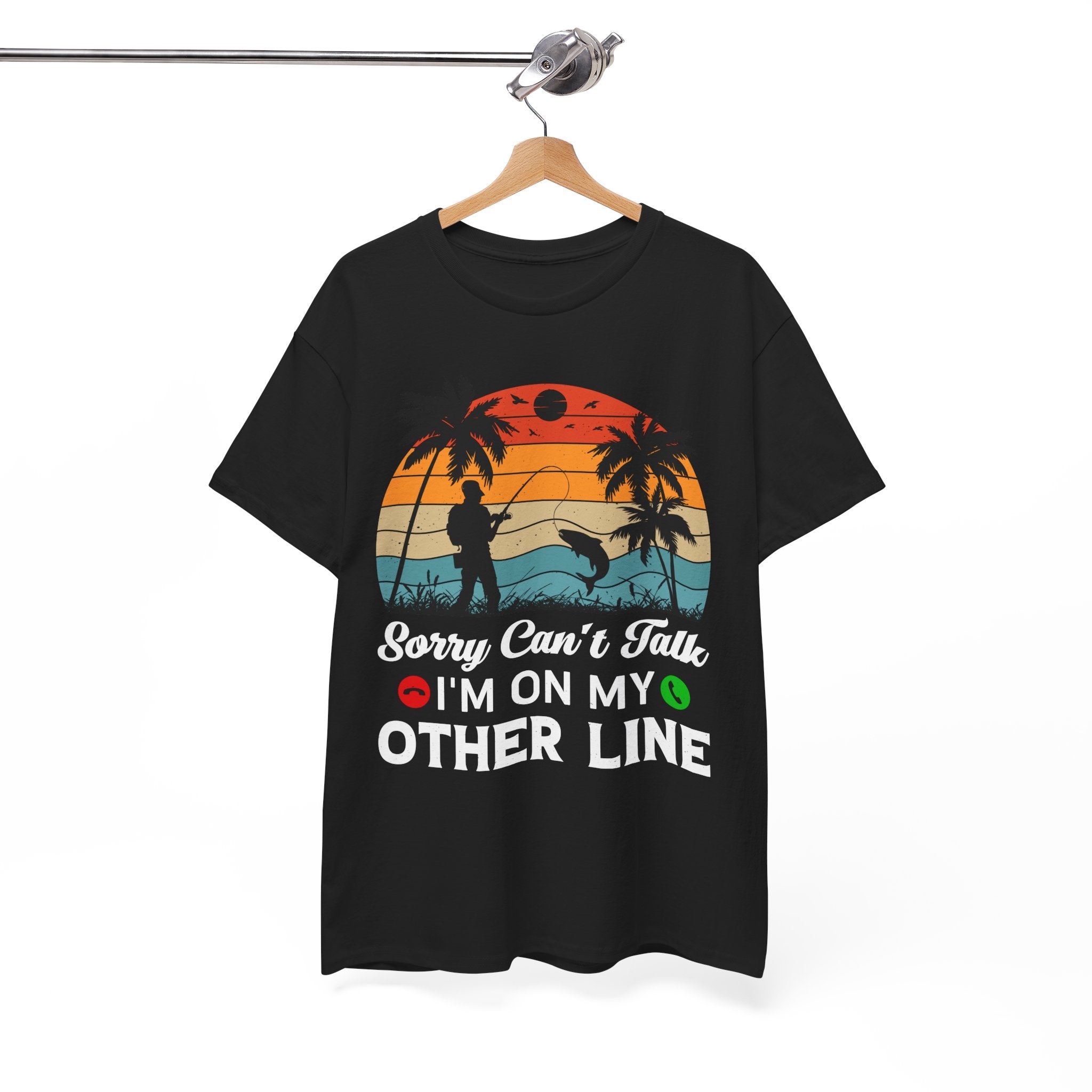 Funny Fishing T-Shirt – On My Other Line