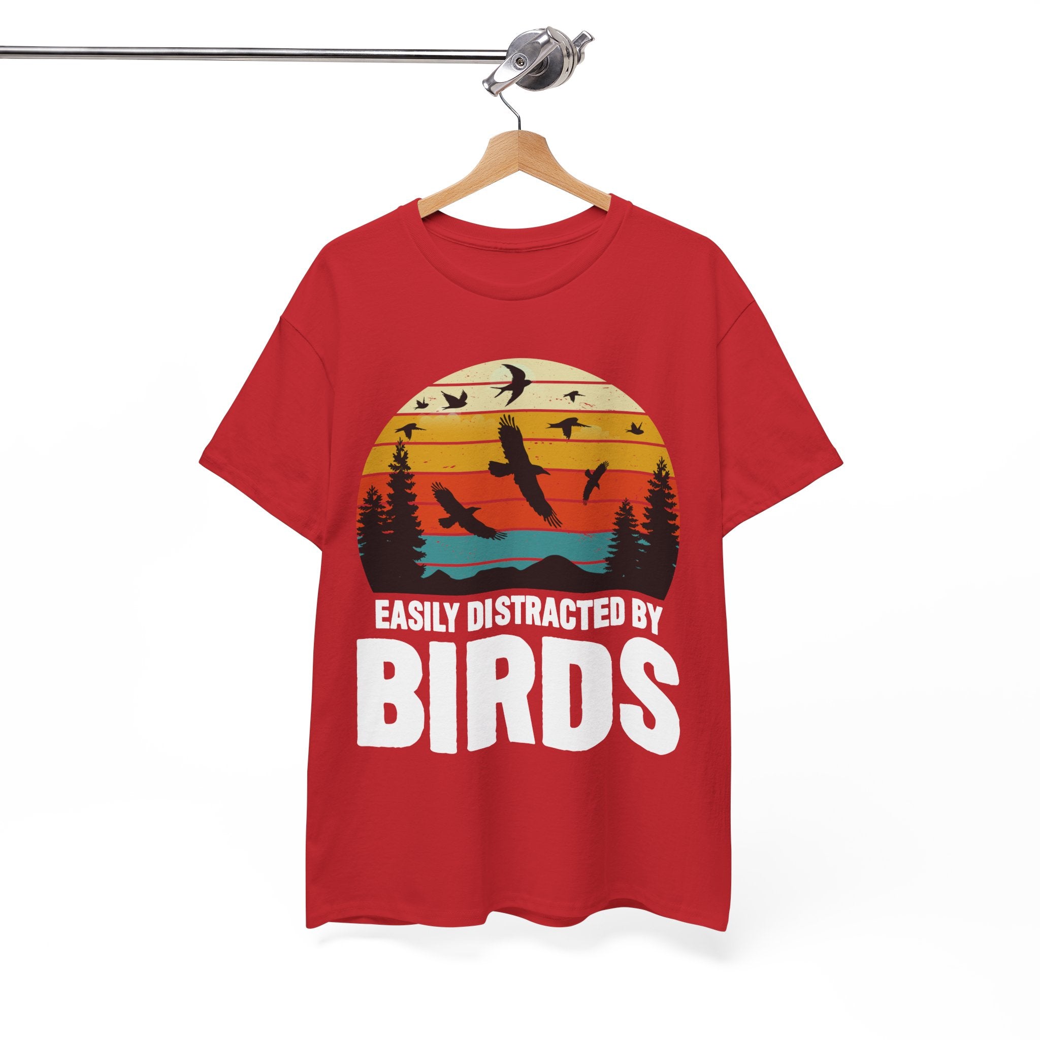 Retro Birds Lover Tee - Distracted Design | Gallory Hive