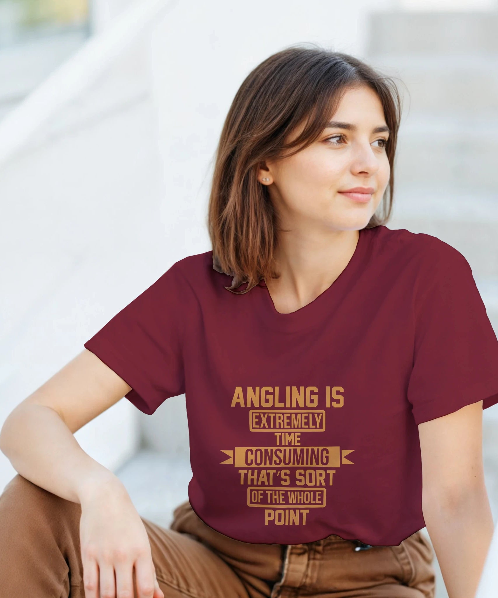 Unisex Fishing Shirt – Angling Humor Design | Gallory Hive