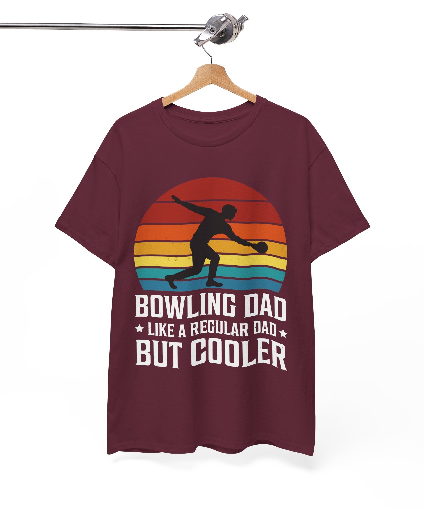 Retro Bowling Dad Tee - Unique Father's Day Gift | Gallory Hive