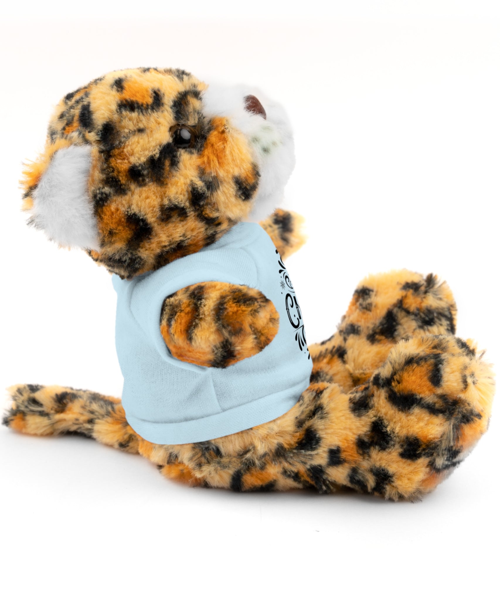 Festive Merry Christmas Stuffed Jaguar | Gallory Hive