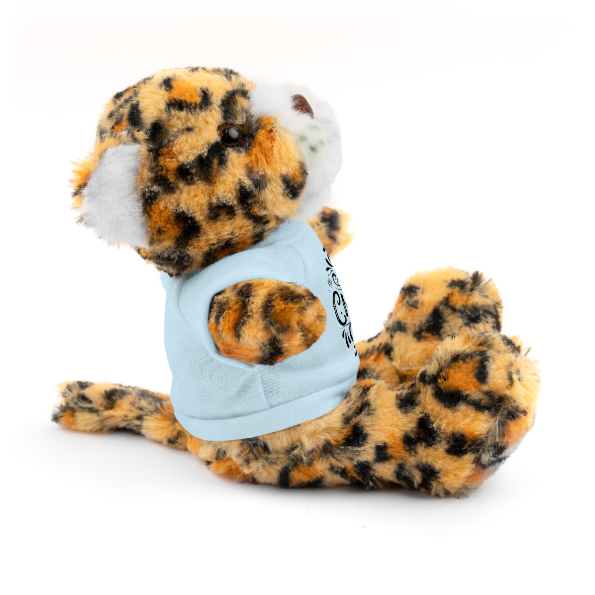 Festive Merry Christmas Stuffed Jaguar | Gallory Hive