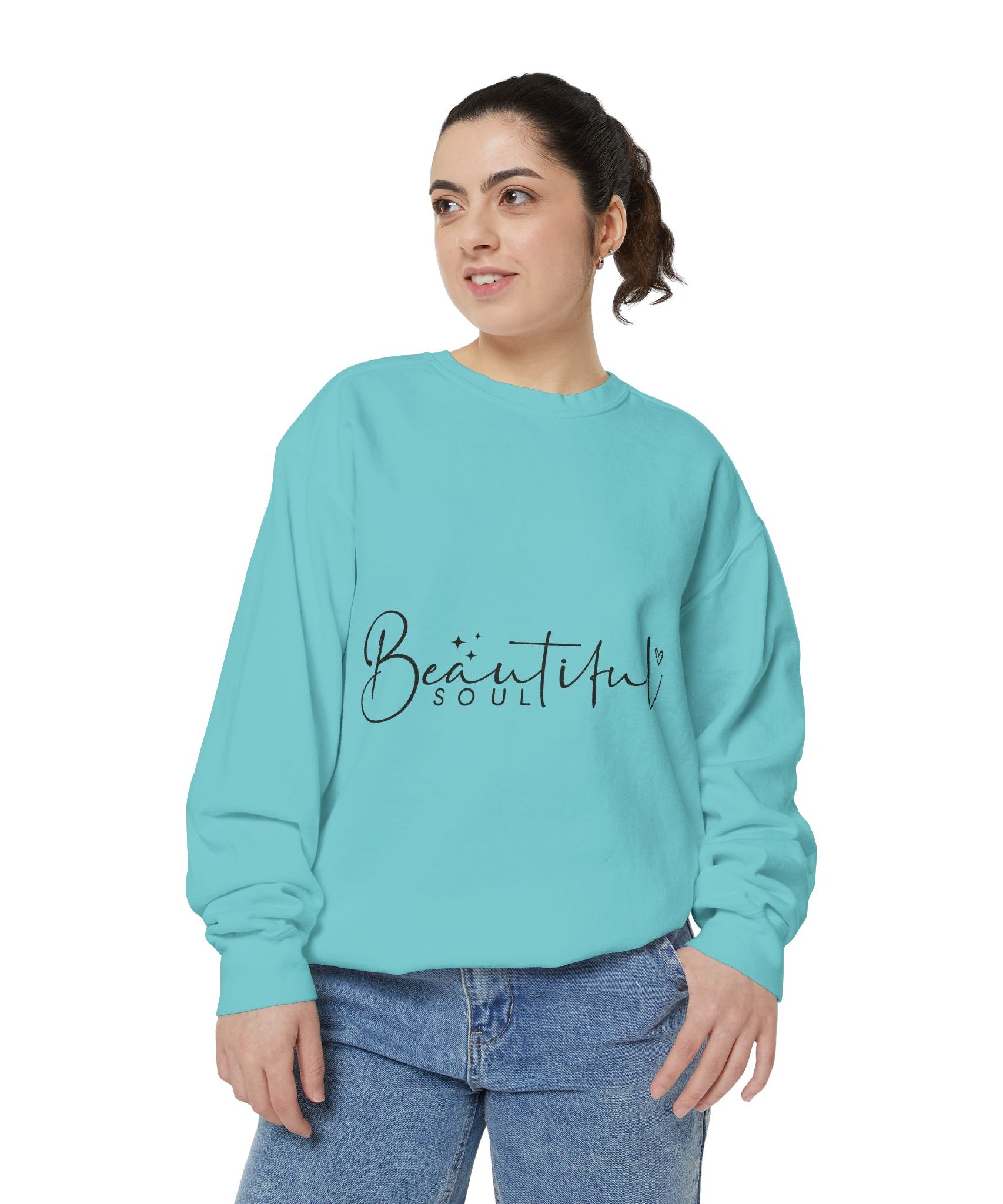 Beautiful Soul Printed Sweatshirt