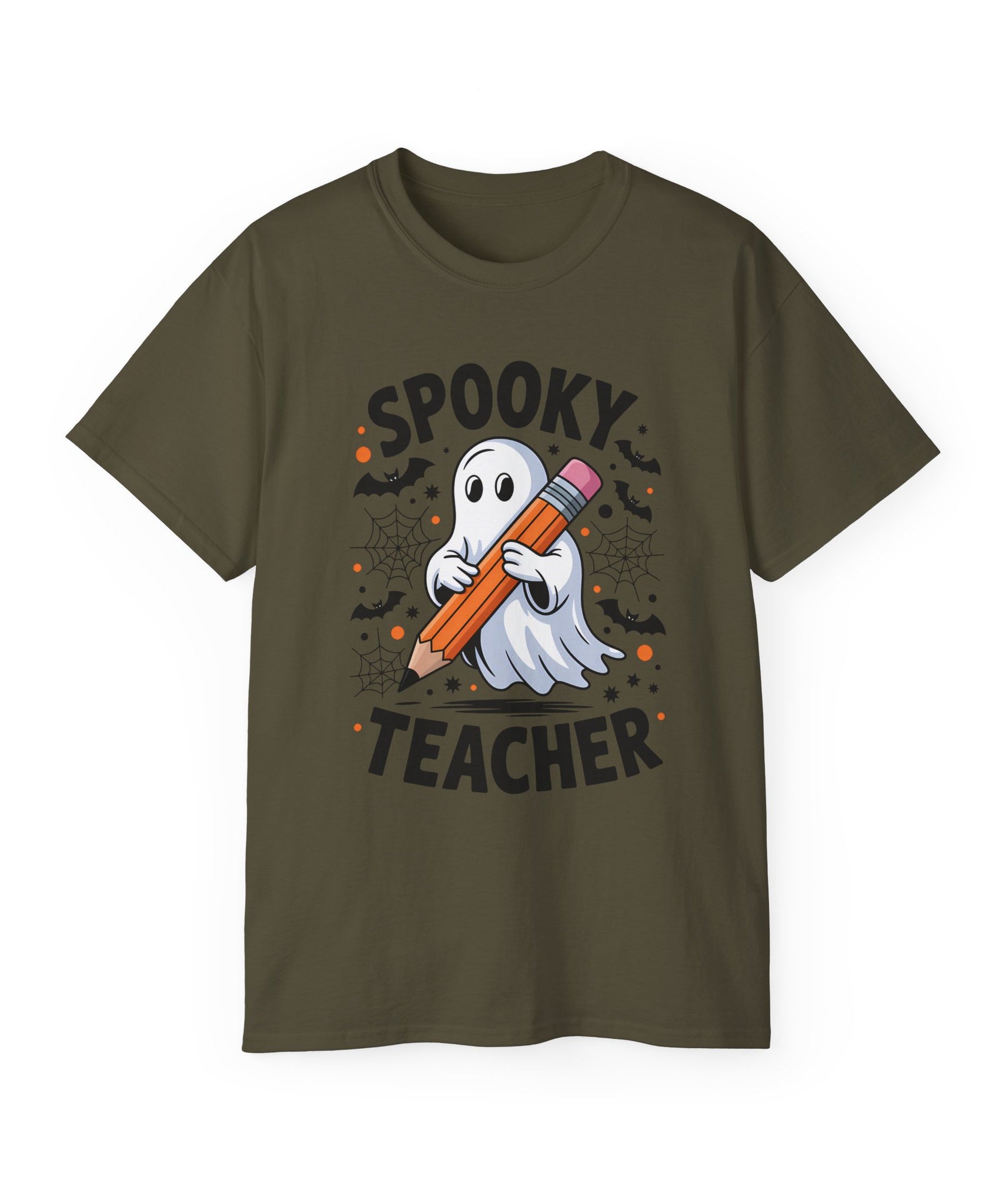 Spooky Teacher Ghost T-Shirt - Halloween Tee | Gallory Hive