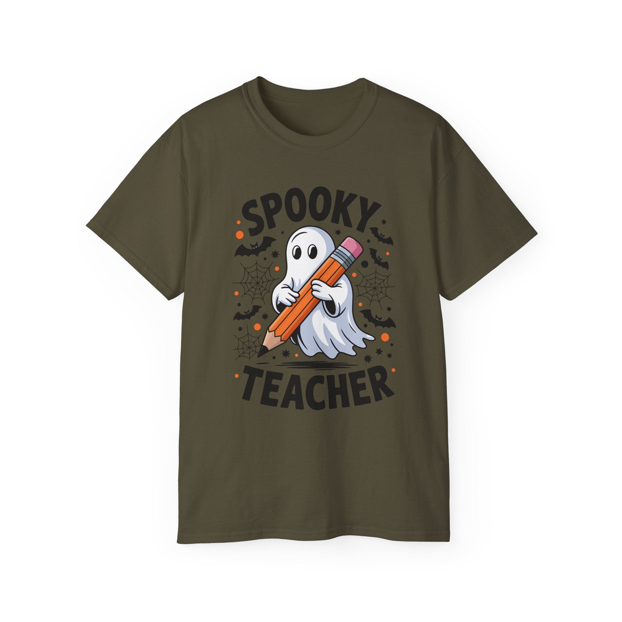 Spooky Teacher Ghost T-Shirt - Halloween Tee | Gallory Hive