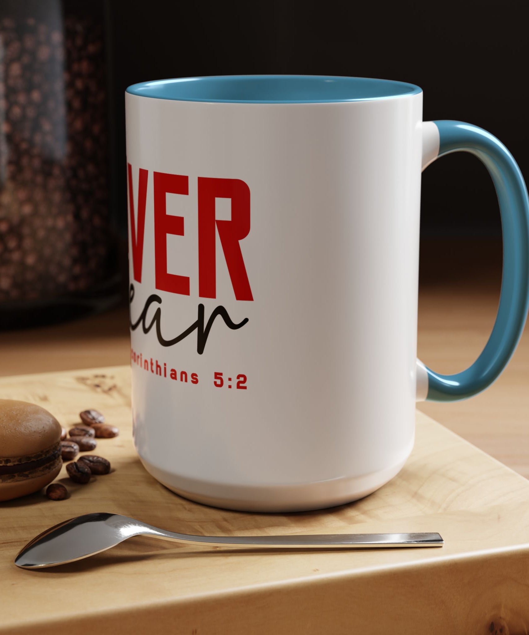 Faith Scripture Accent Coffee Mug | Gallory Hive