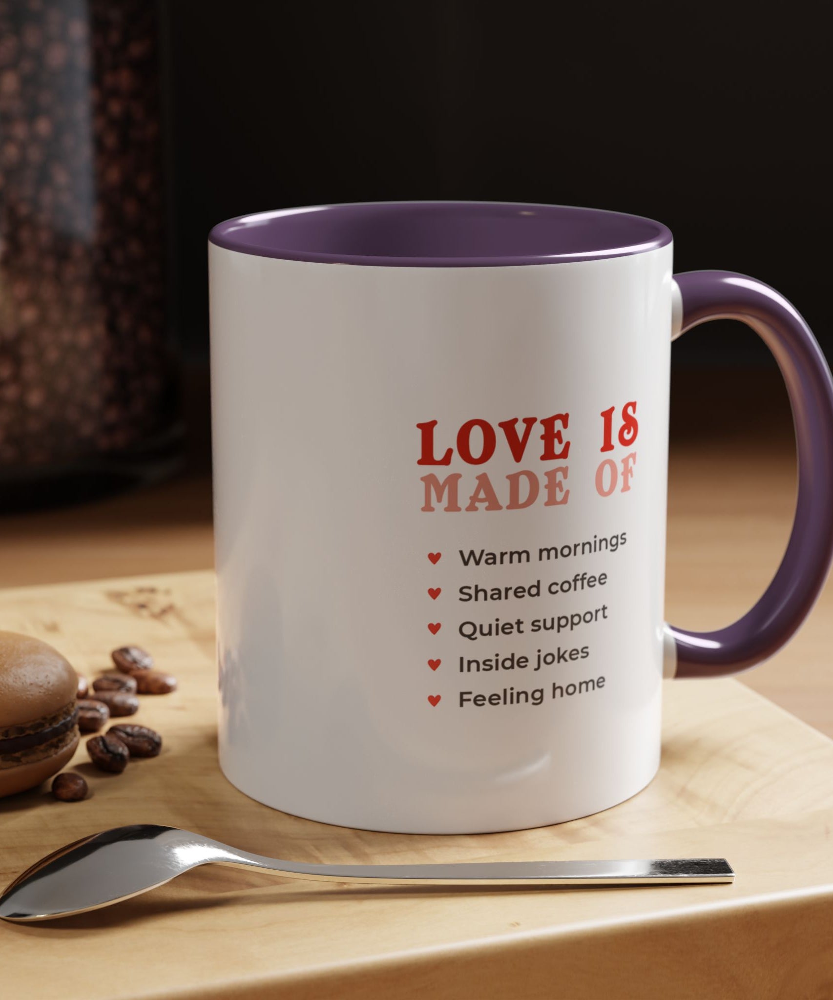Romantic Love Quote Ceramic Coffee Mug | Gallory Hive