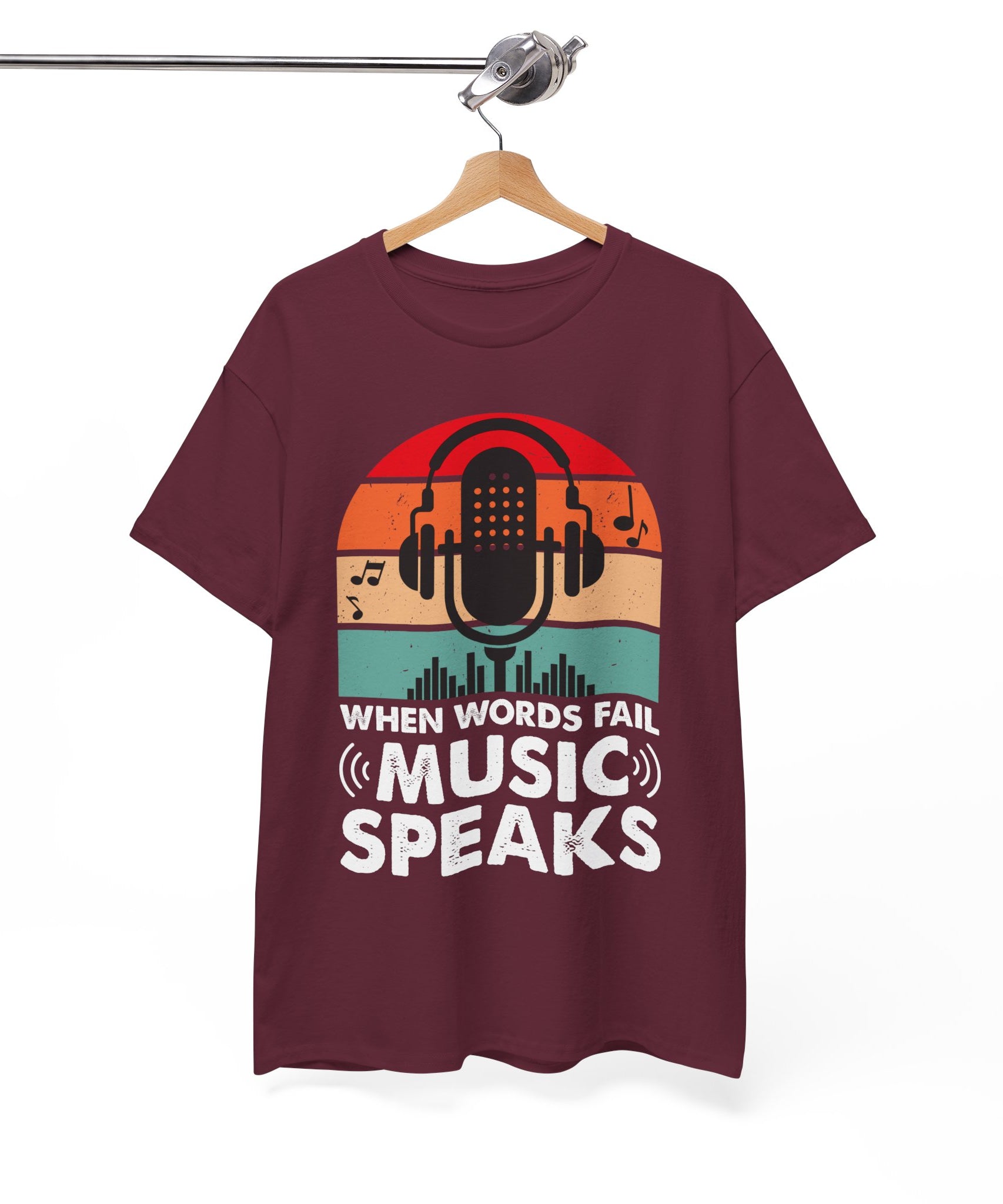 Vintage Audio Tee – Music Lover Style | Gallory Hive