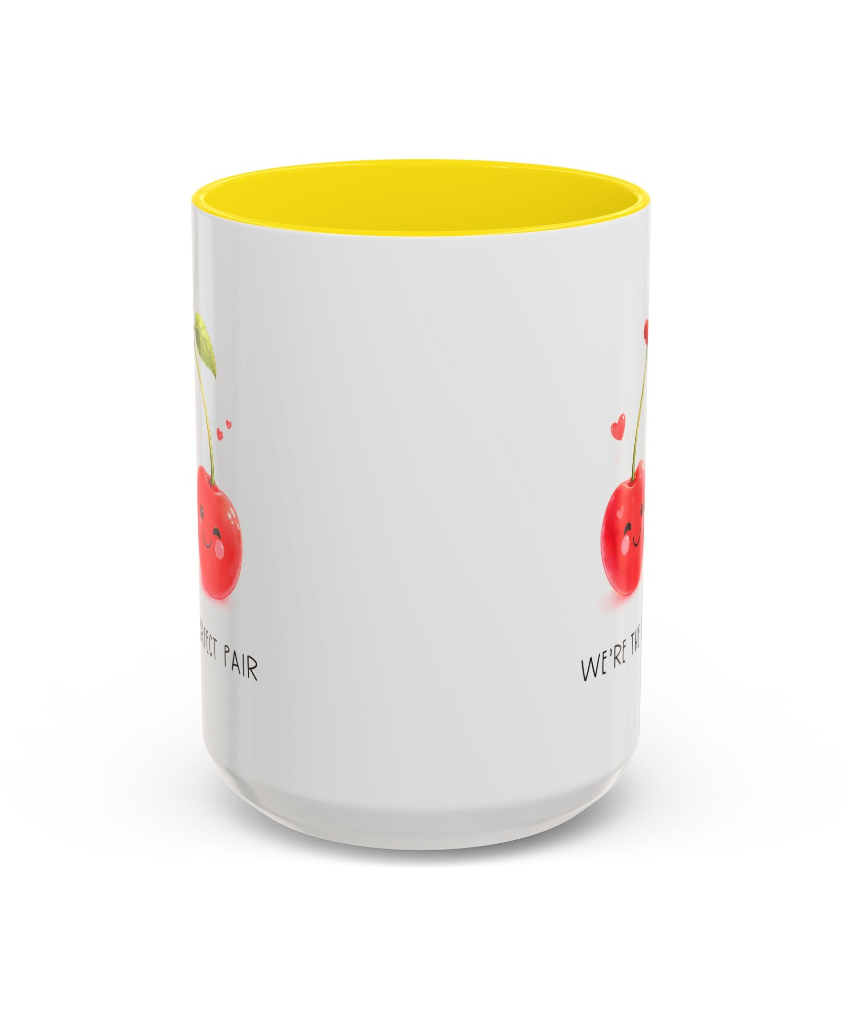 Funny Cherry Couple Ceramic Coffee Mug | Gallory Hive