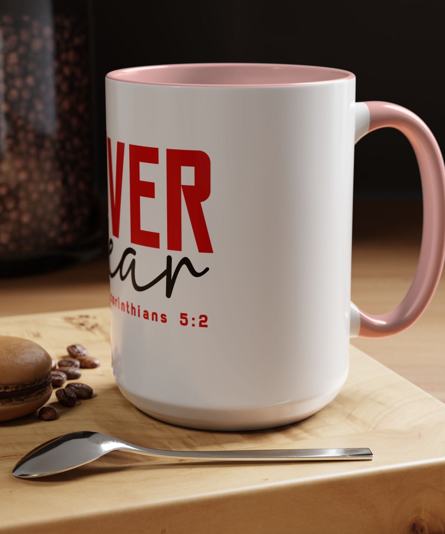 Faith Scripture Accent Coffee Mug | Gallory Hive