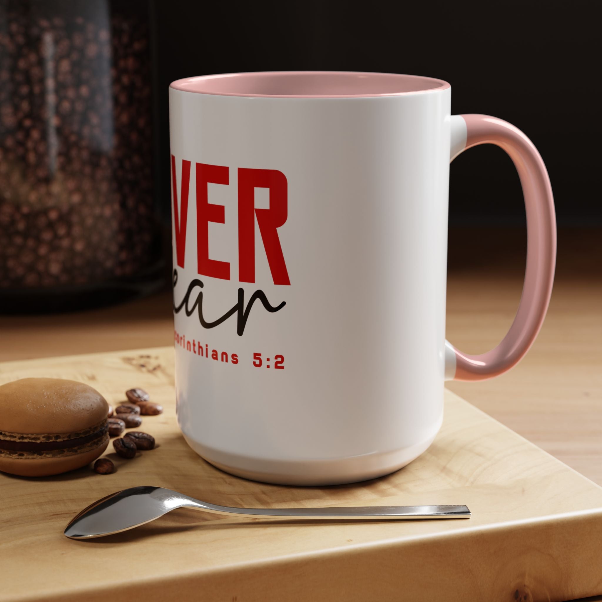 Faith Scripture Accent Coffee Mug | Gallory Hive