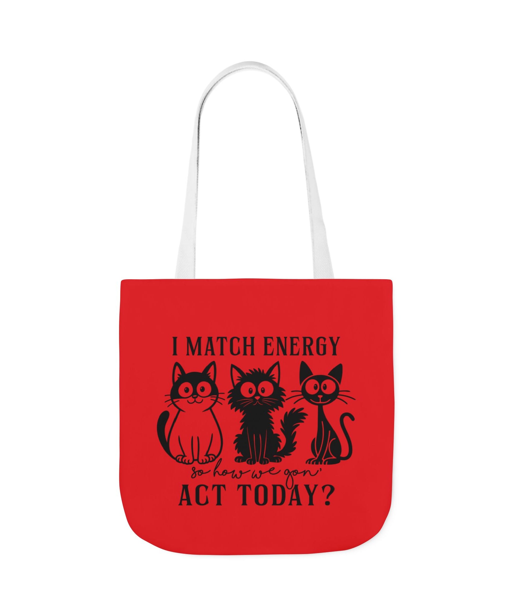 Cute Red Canvas Tote – Reusable Bag