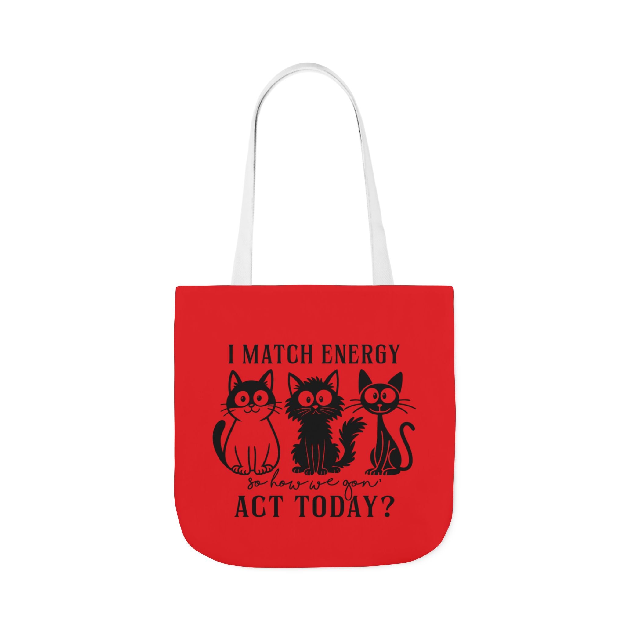 Cute Red Canvas Tote – Reusable Bag