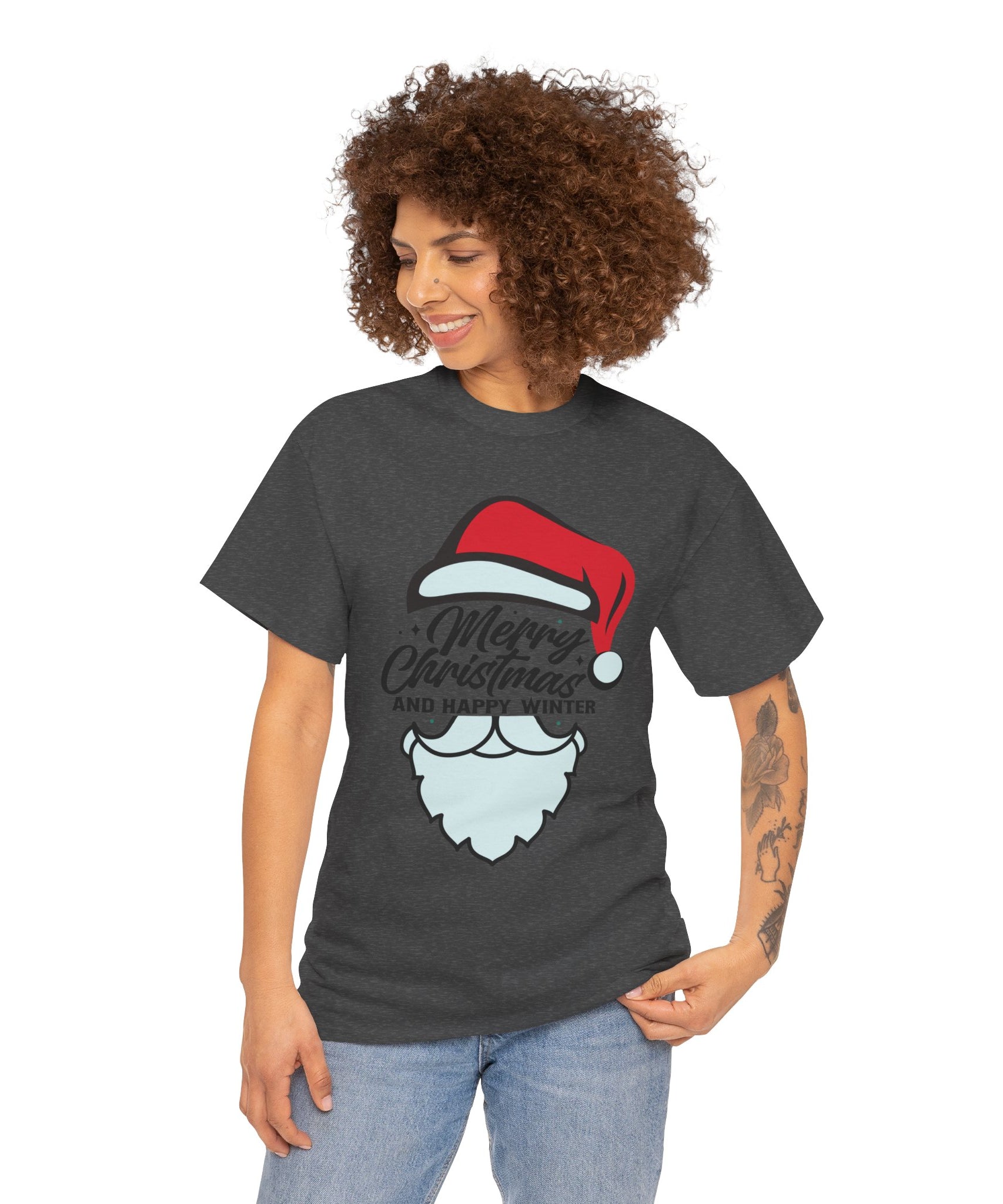 Festive Santa Beard Christmas Shirt | Gallory Hive