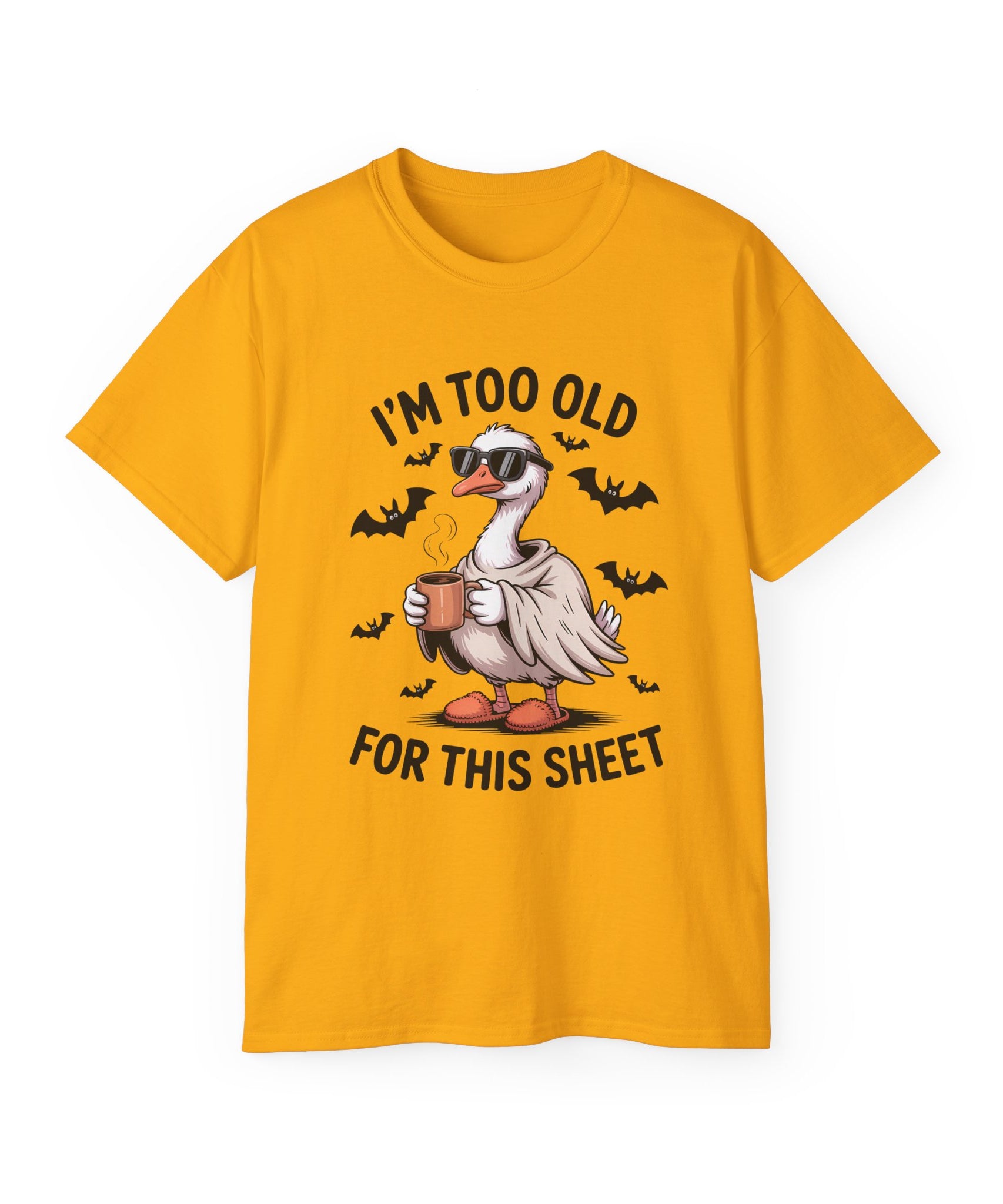 Funny Goose T-Shirt - Halloween Sheet Pun Tee | Gallory Hive