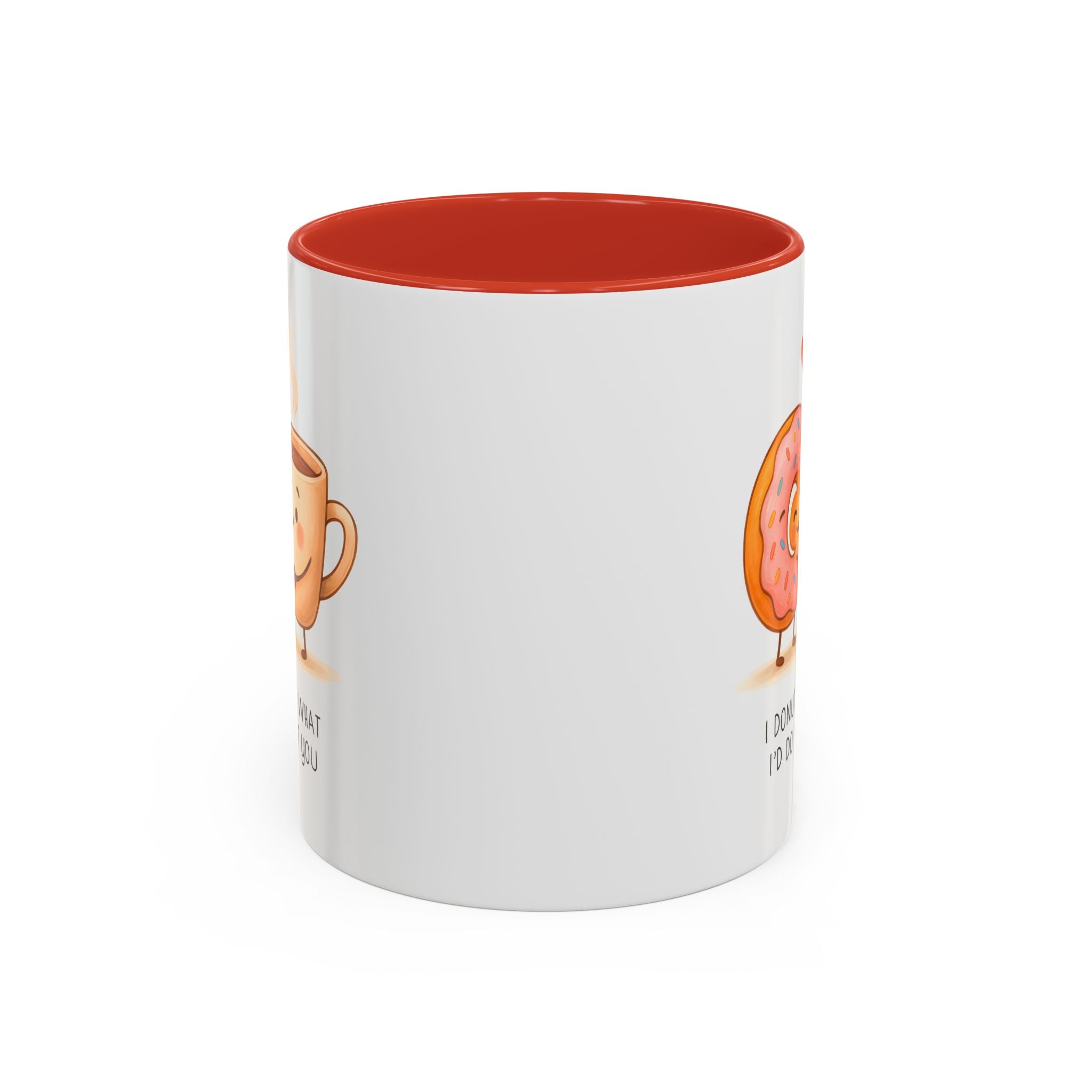 Cute Donut and Coffee Love Ceramic Mug | Gallory Hive