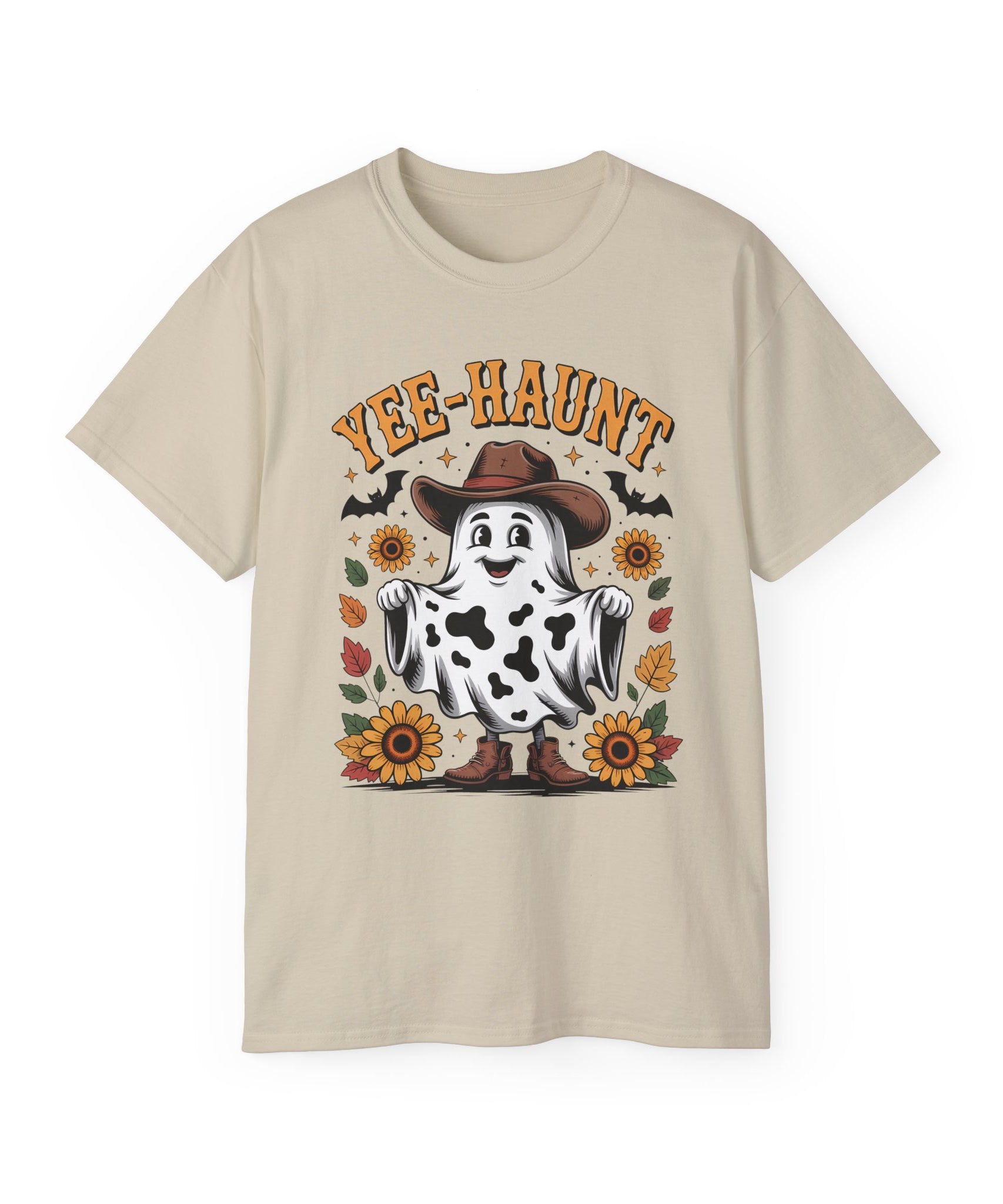 Spooky Style Cowboy Ghost T-Shirt | Gallory Hive