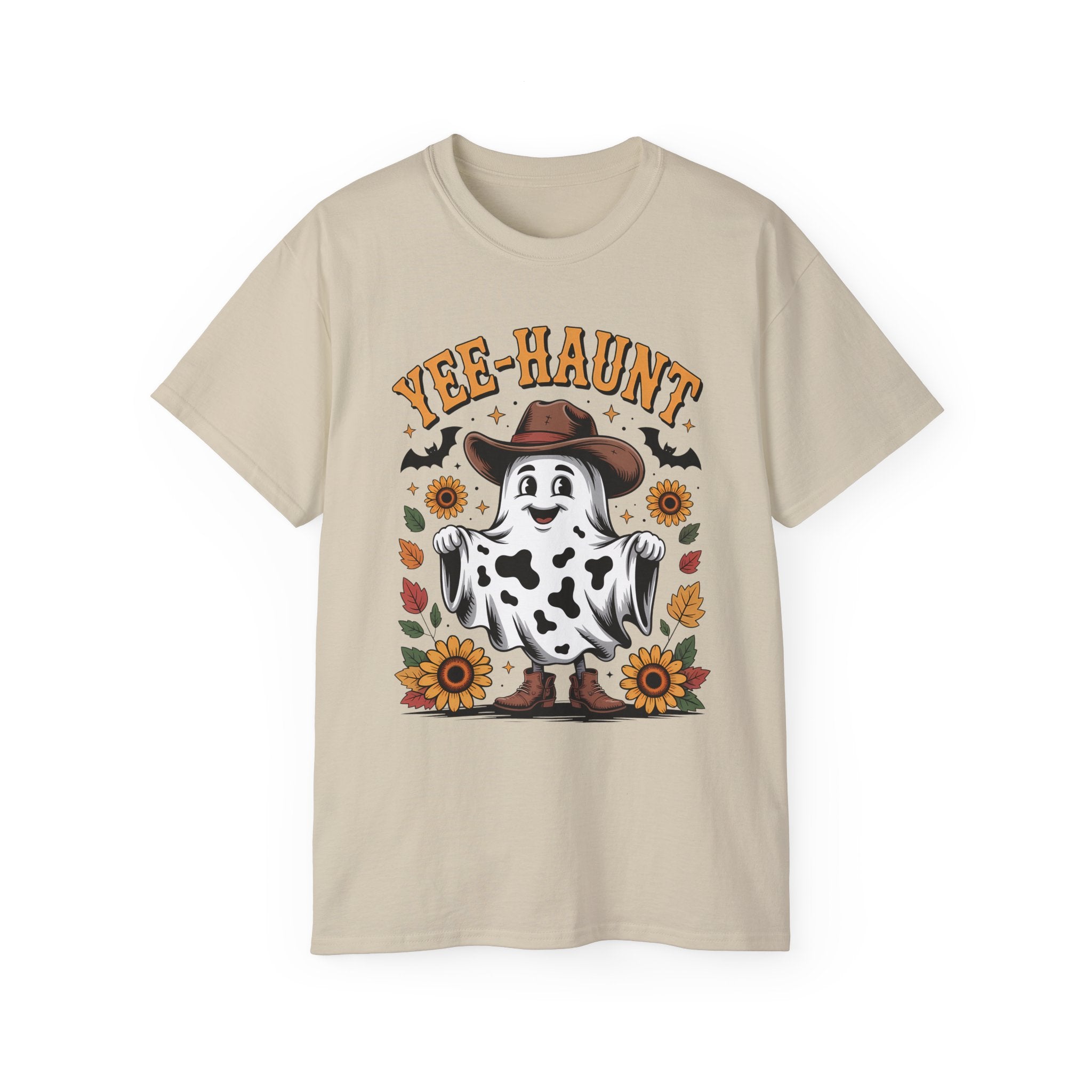 Spooky Style Cowboy Ghost T-Shirt | Gallory Hive