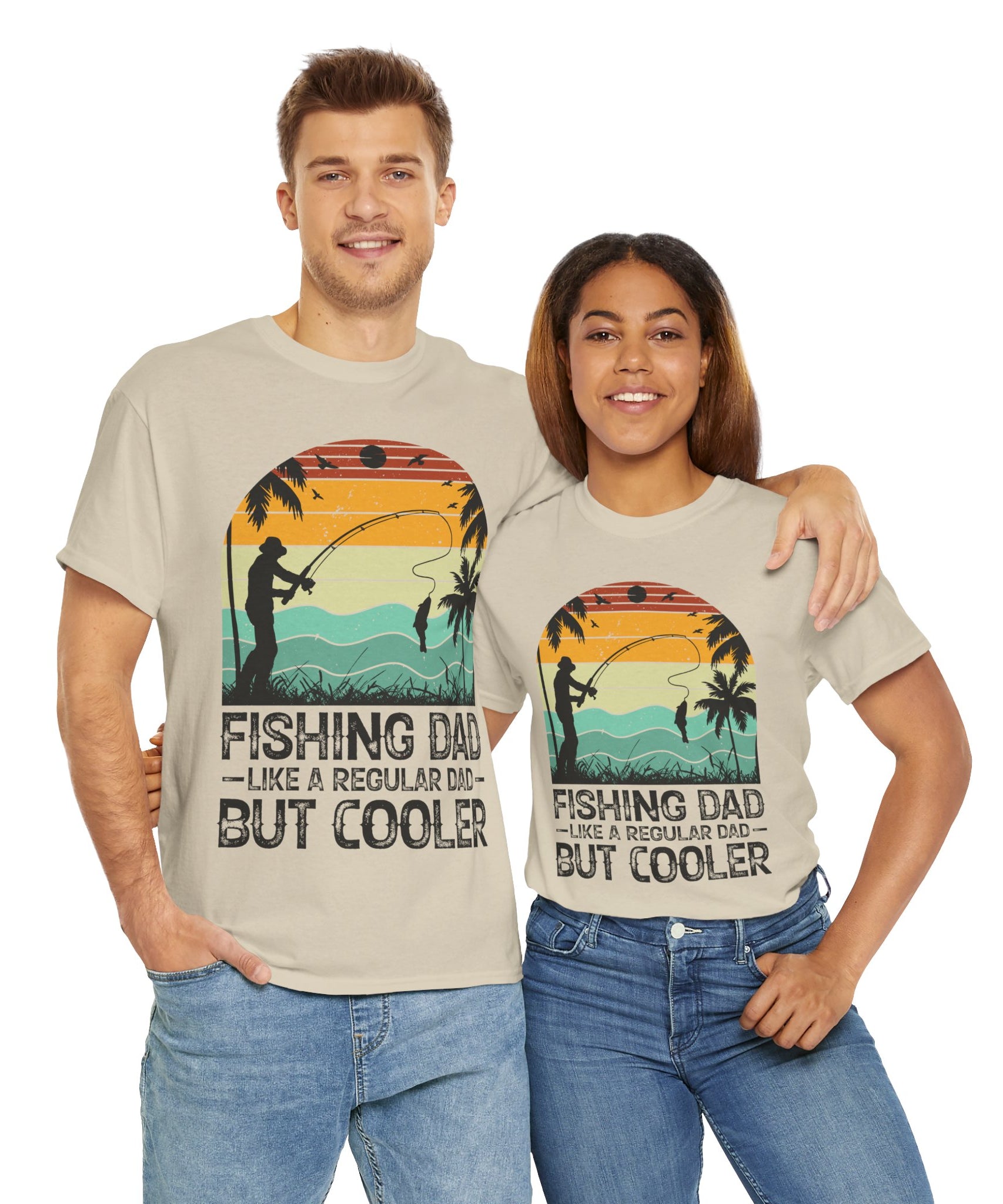 Minimalist Tropical Fishing Tee