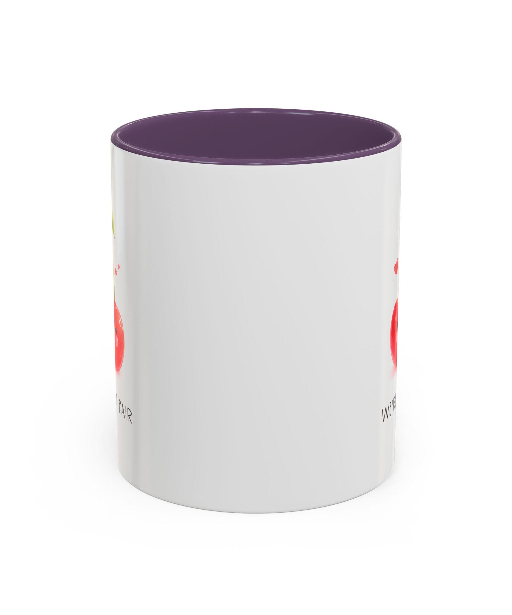 Funny Cherry Couple Ceramic Coffee Mug | Gallory Hive