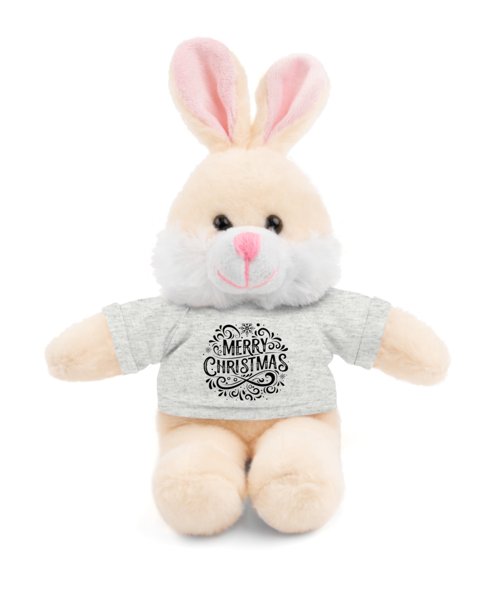Festive Merry Christmas Stuffed Bunny | Gallory Hive