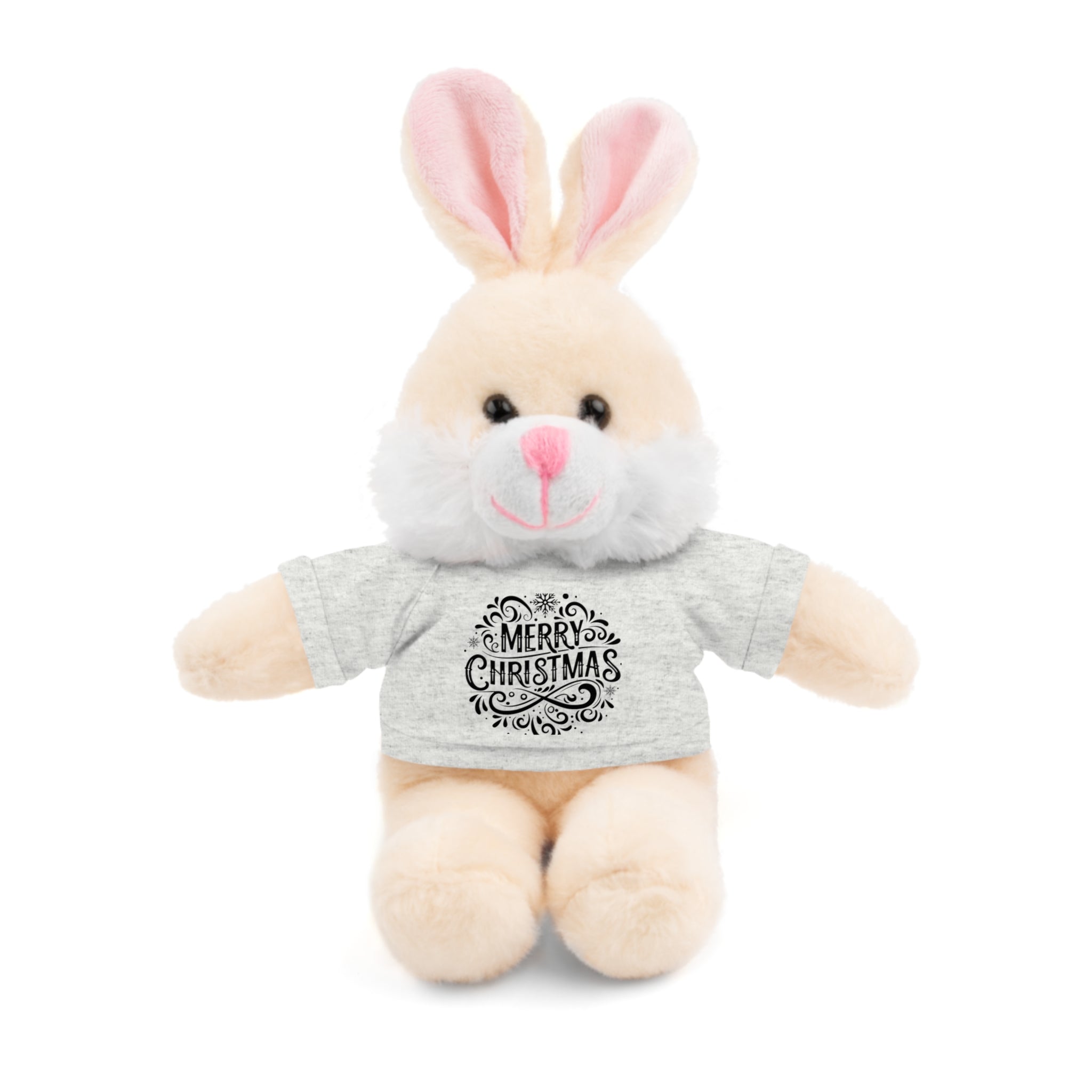 Festive Merry Christmas Stuffed Bunny | Gallory Hive