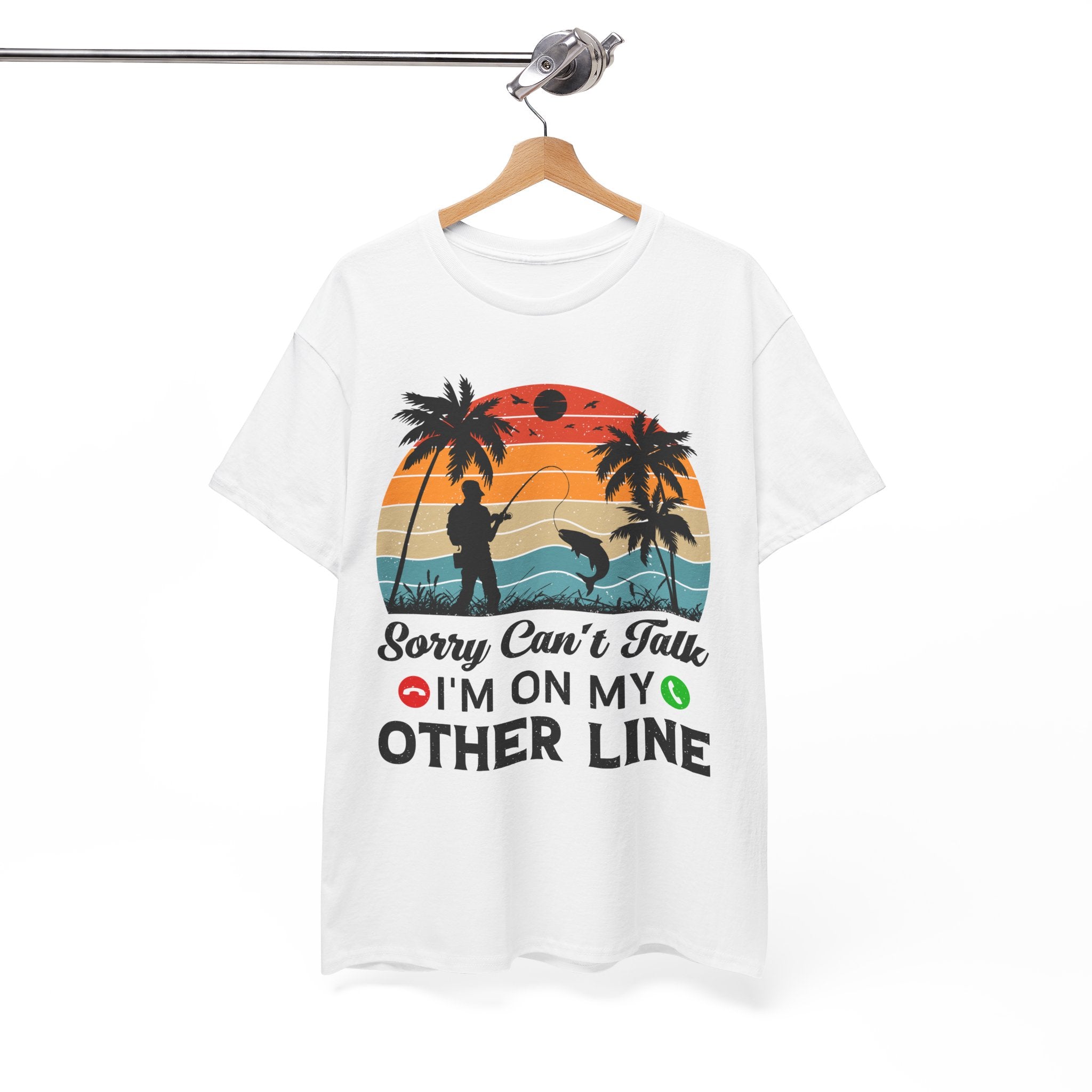 Funny Fishing T-Shirt – On My Other Line