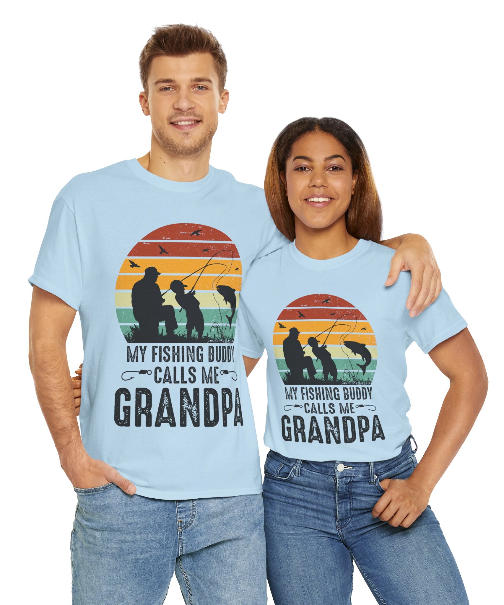 Family Fishing Day Graphic Tee