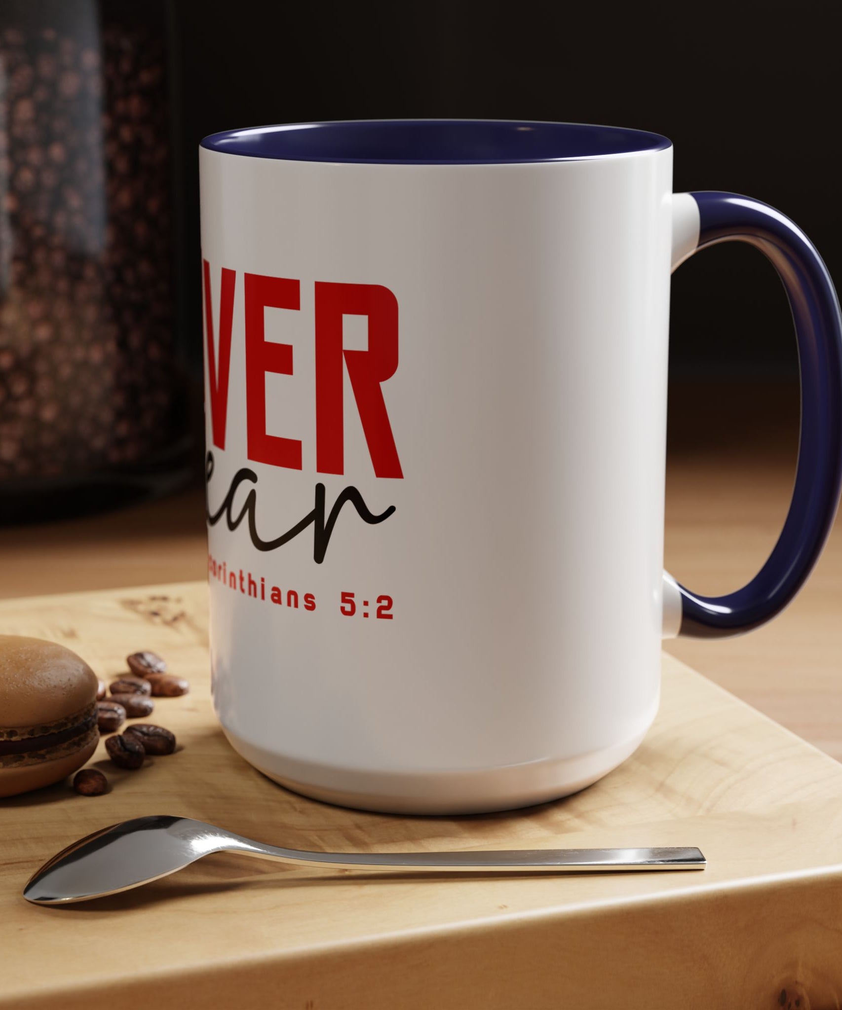 Faith Scripture Accent Coffee Mug | Gallory Hive