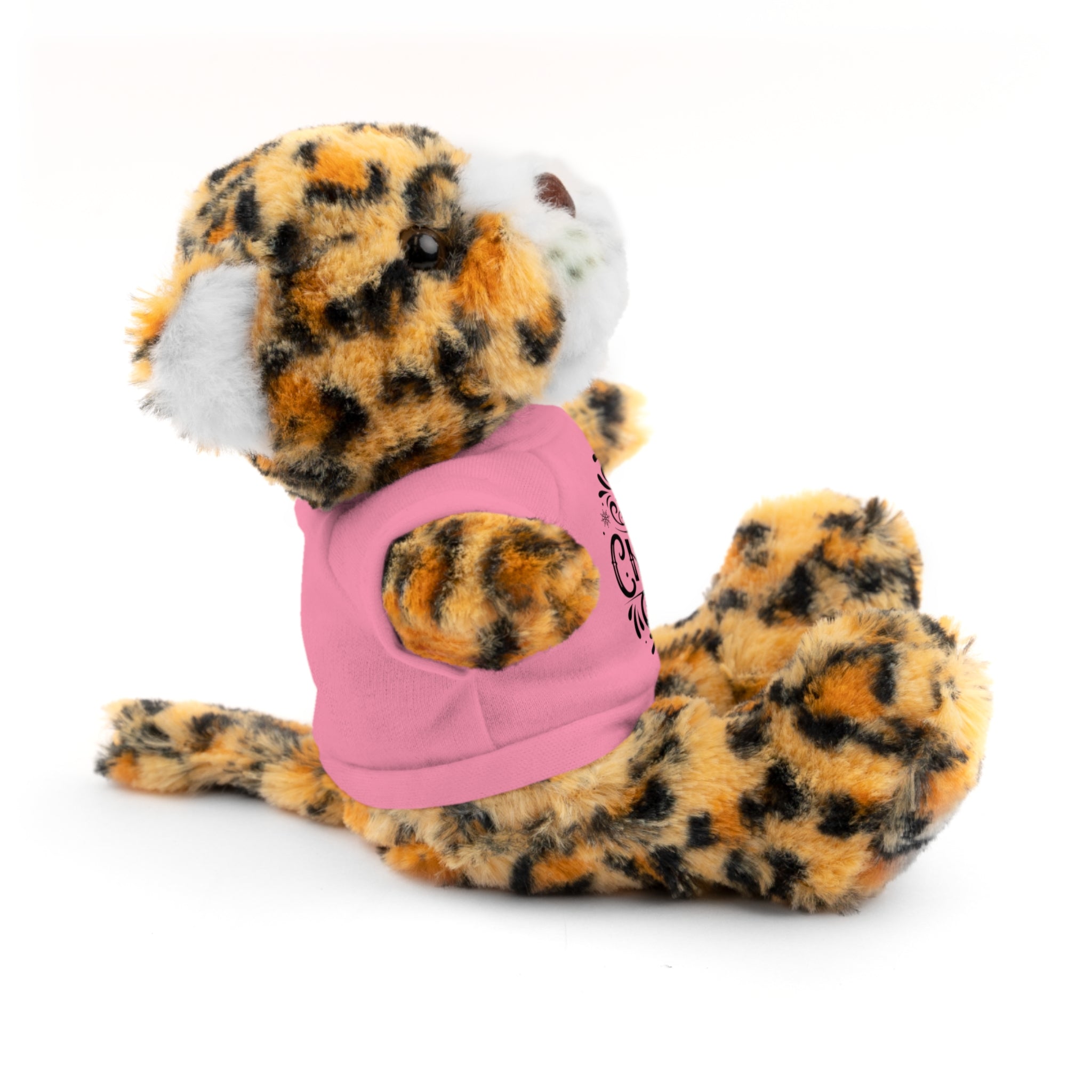 Festive Merry Christmas Stuffed Jaguar | Gallory Hive