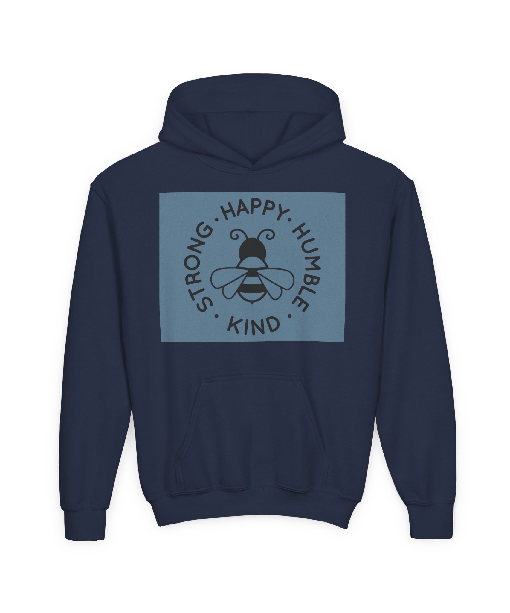 Unisex Kid's "Strong Happy Humble Kind" Hoodie