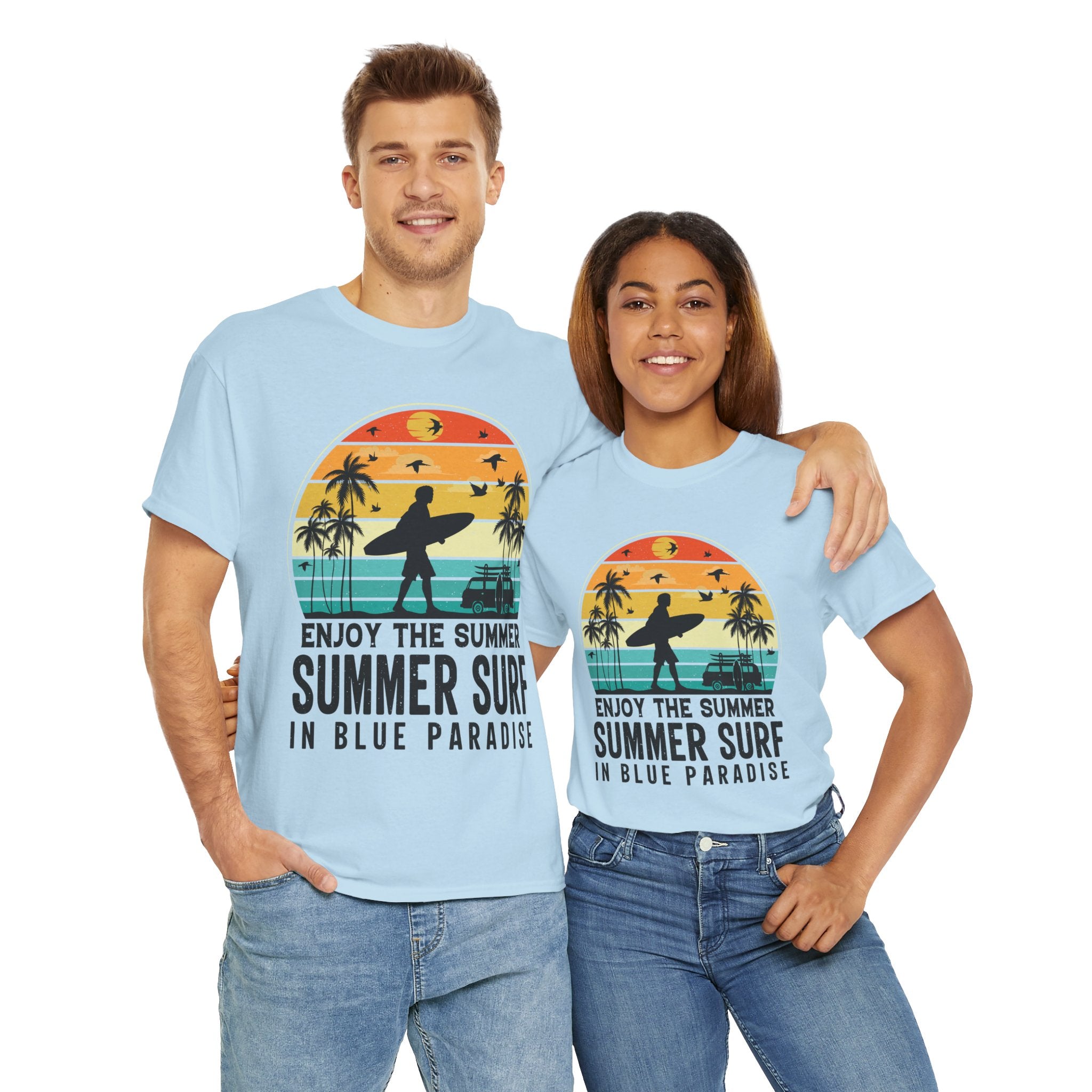 Summer Surf Van Sunset Shirt