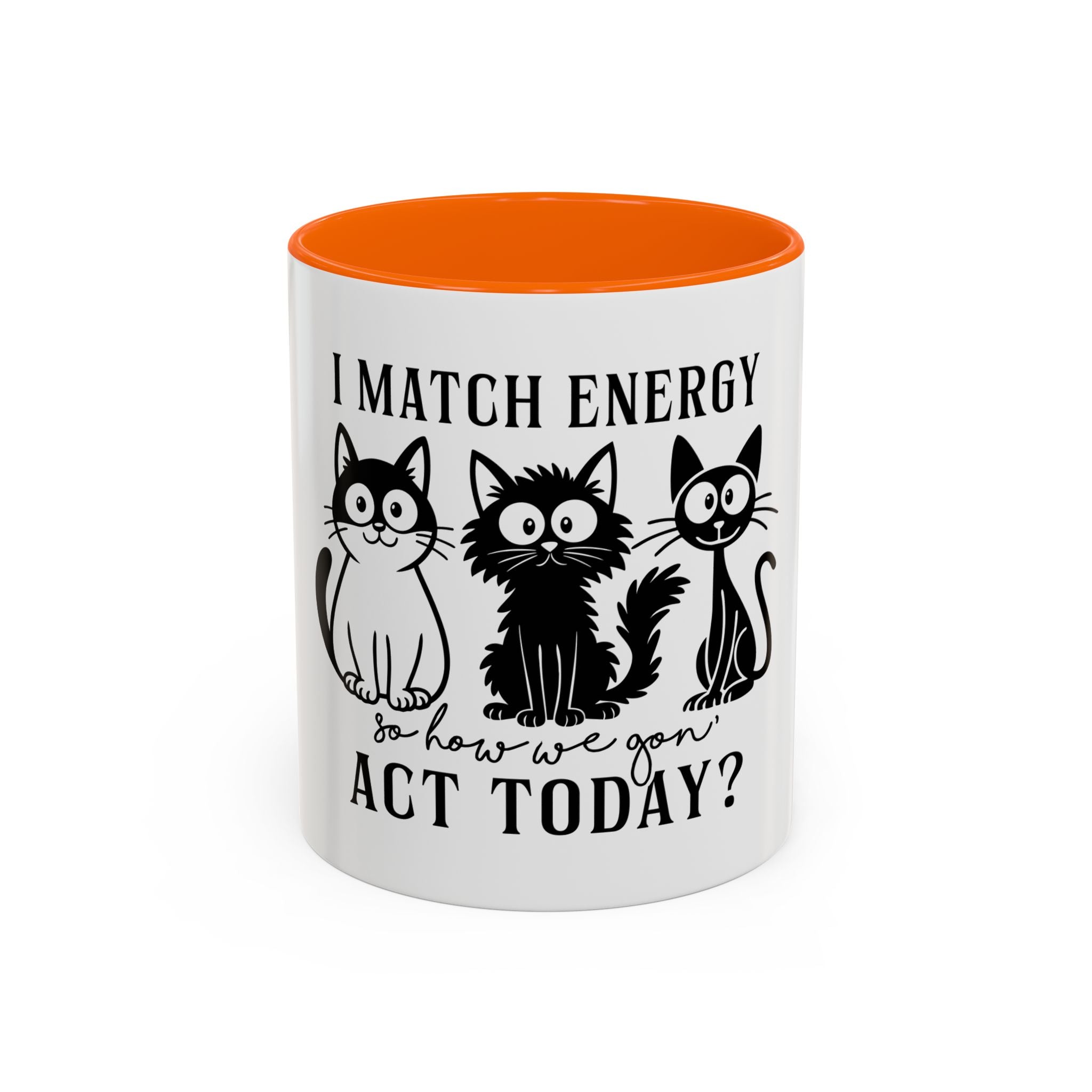 Quirky Cat Coffee Mug, Fun Kitty Mug for Cat Lovers, Gift for Pet Owners, Unique Cat-Themed Drinkware, Cute Cat Lover Present