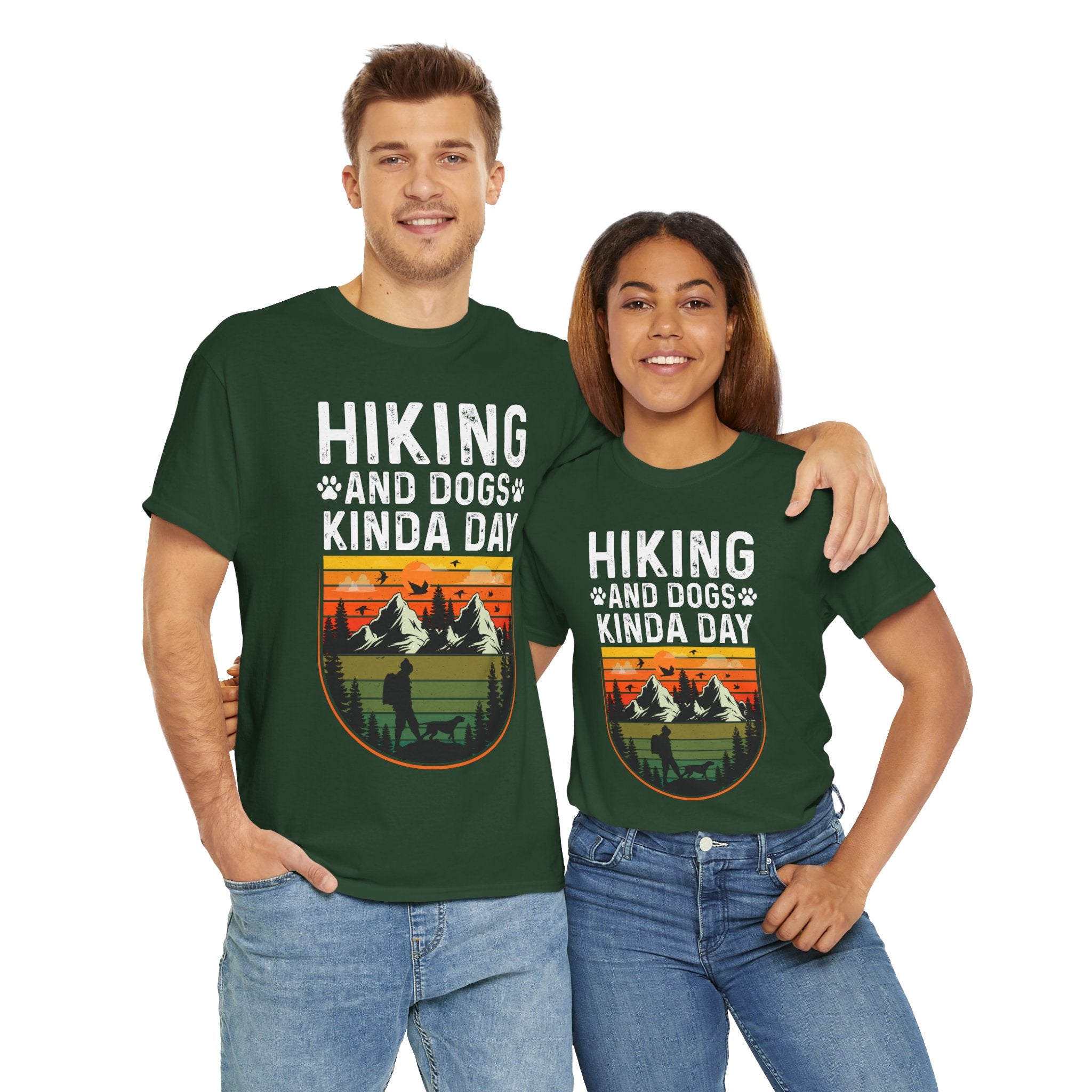 Hiking Buddy Sunset Graphic Tee