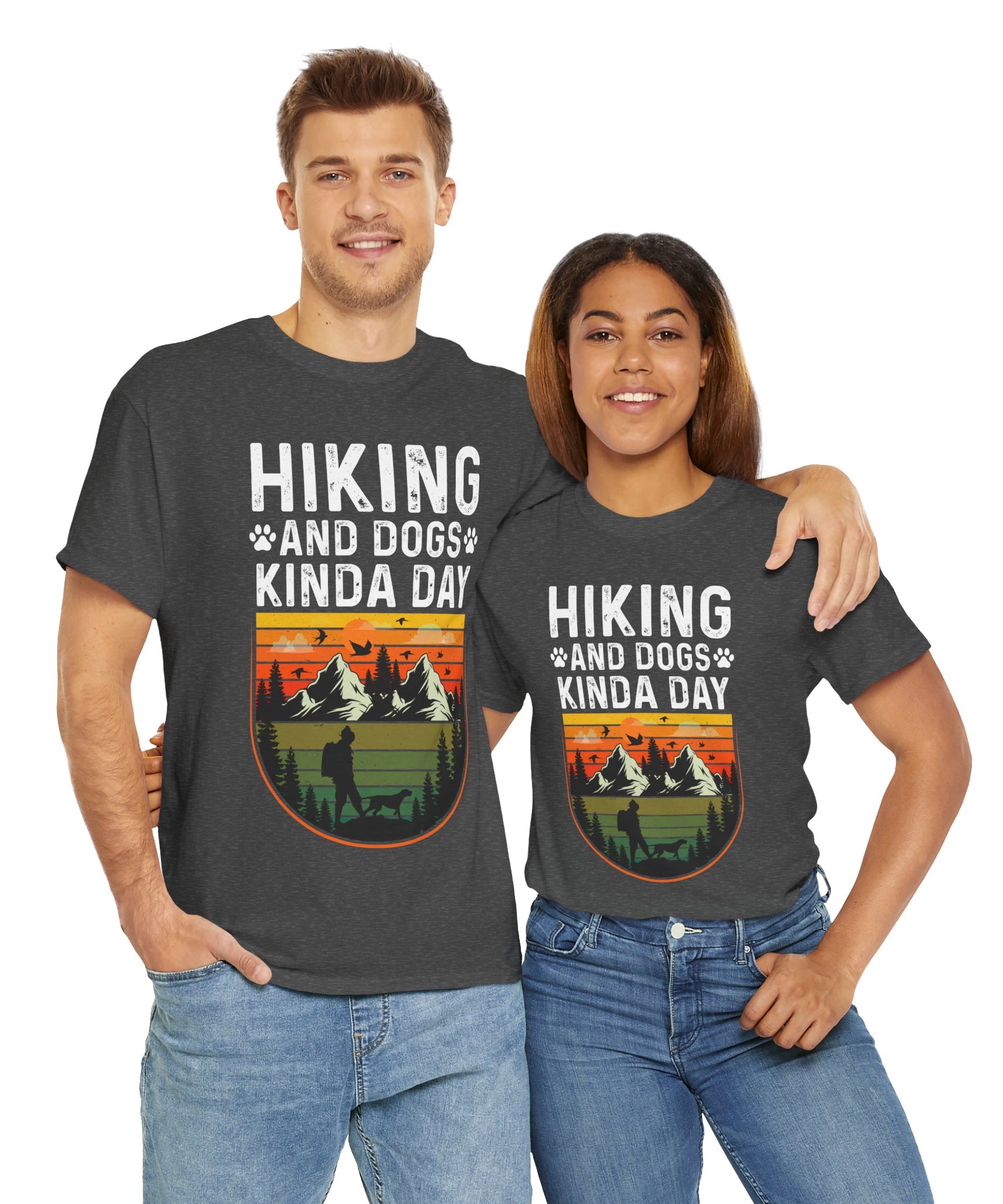 Hiking Buddy Sunset Graphic Tee
