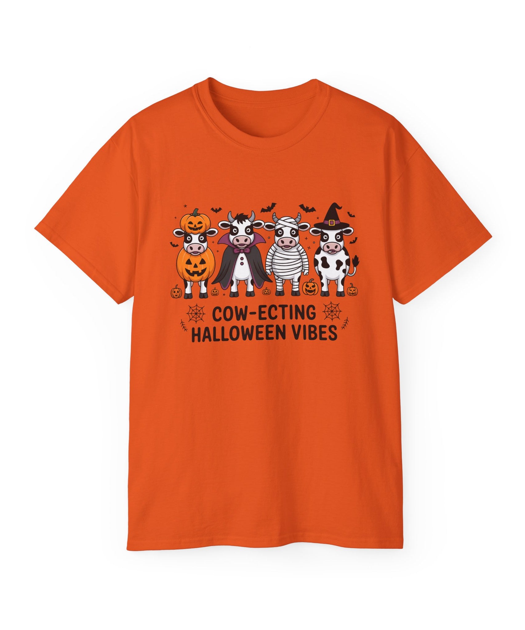 Halloween Cow T-Shirt - Cute Cow Costumes Tee | Gallory Hive
