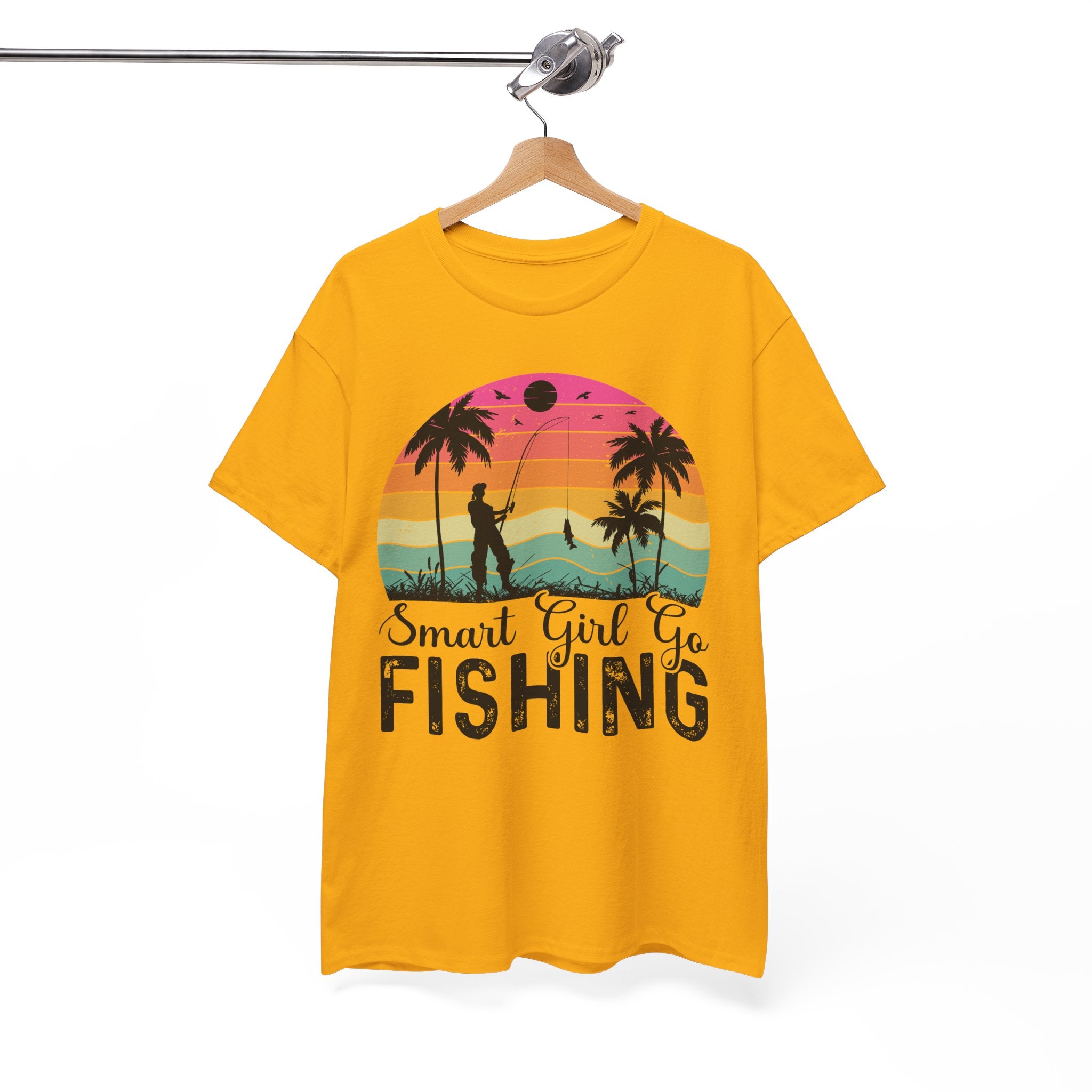 Retro Fisherwoman Graphic Shirt | Gallory Hive