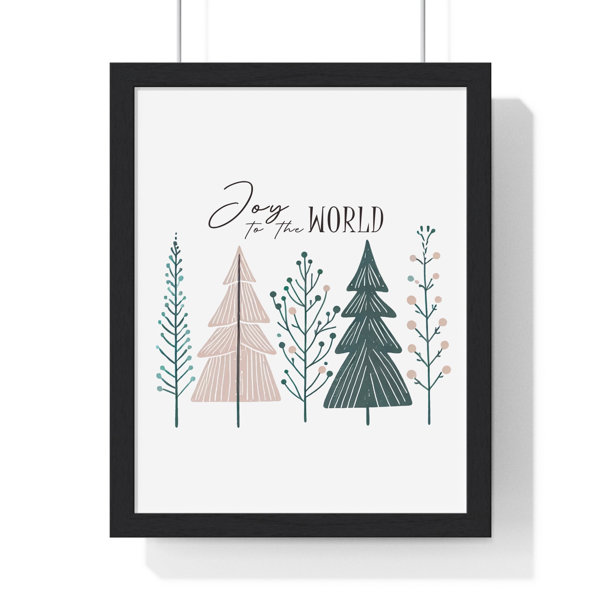 Joy to the World Framed Wall Decor
