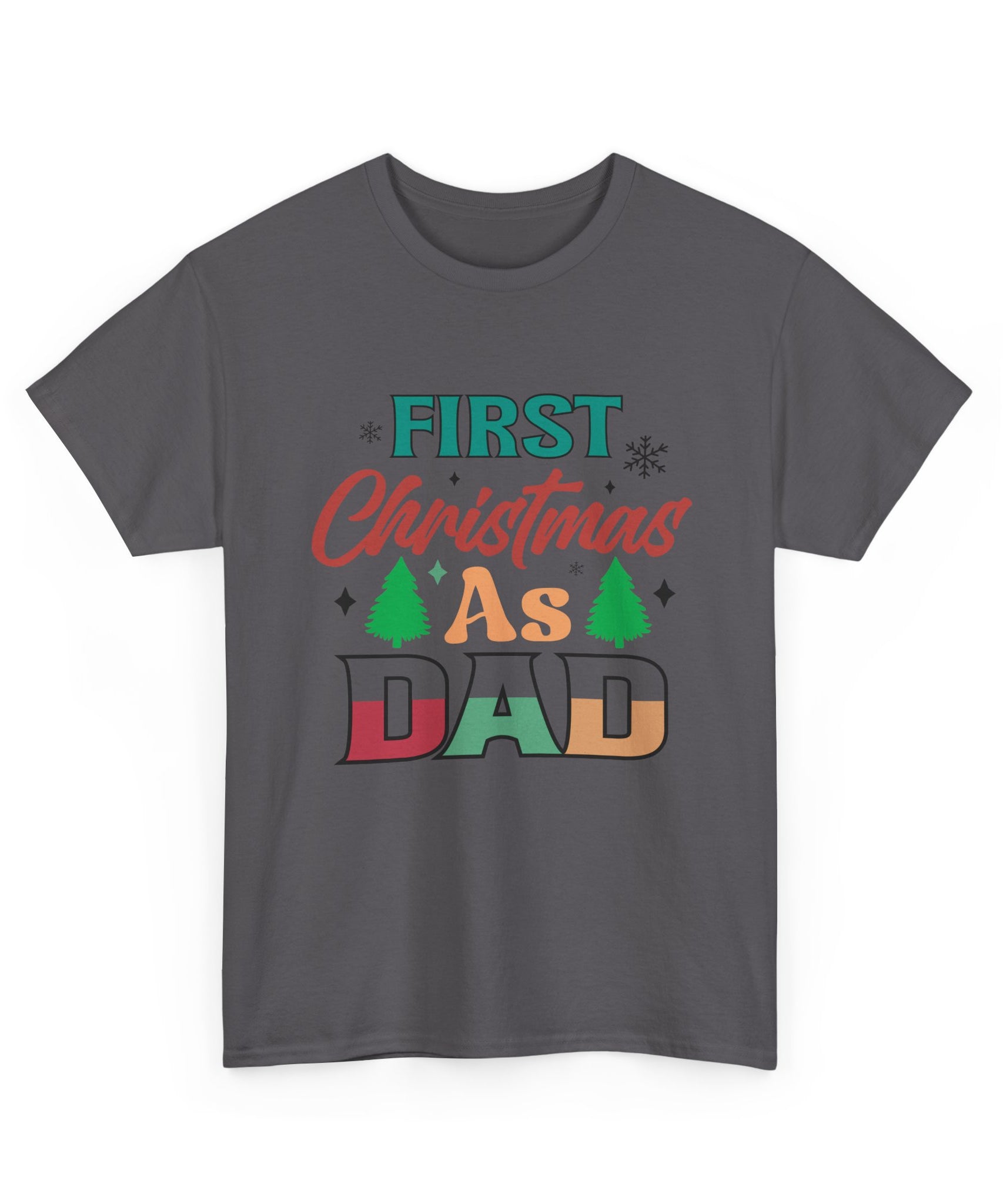 First Christmas as Dad T-Shirt | Gallory Hive