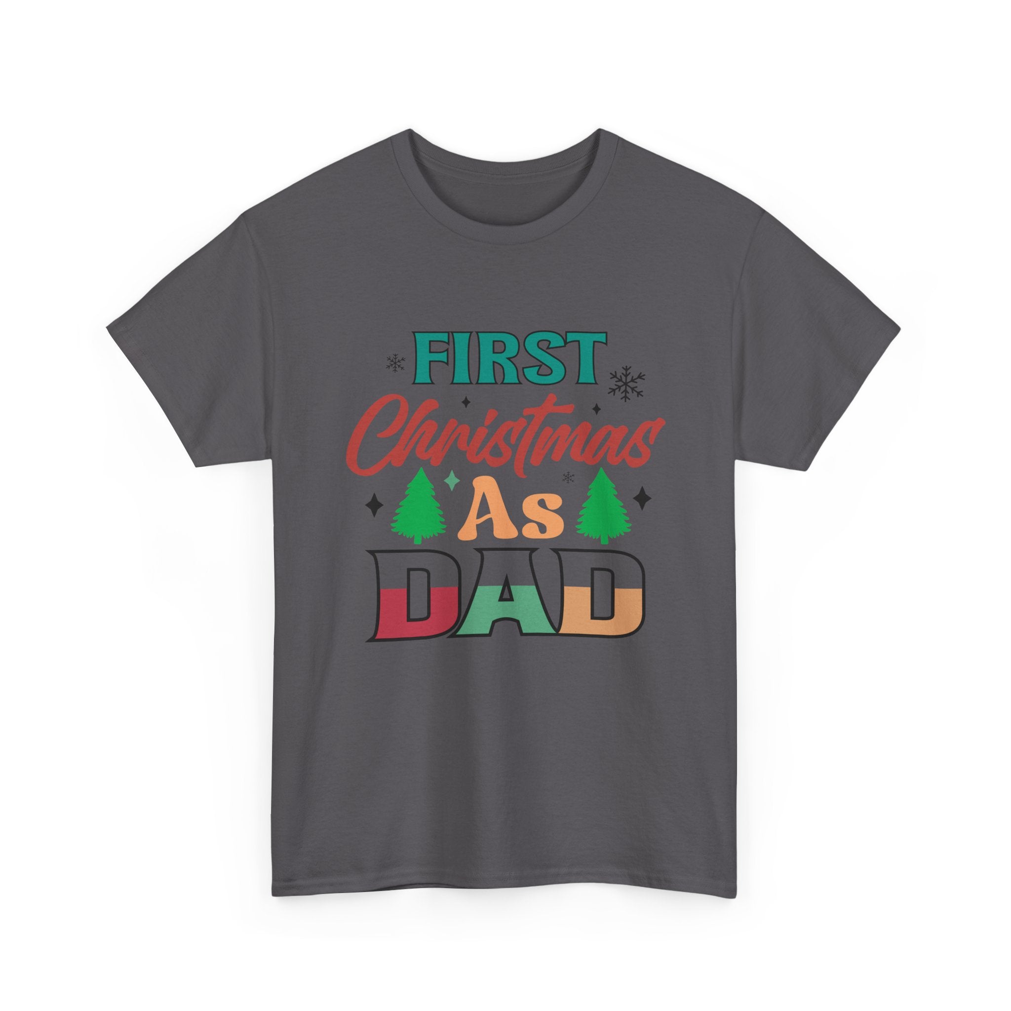 First Christmas as Dad T-Shirt | Gallory Hive