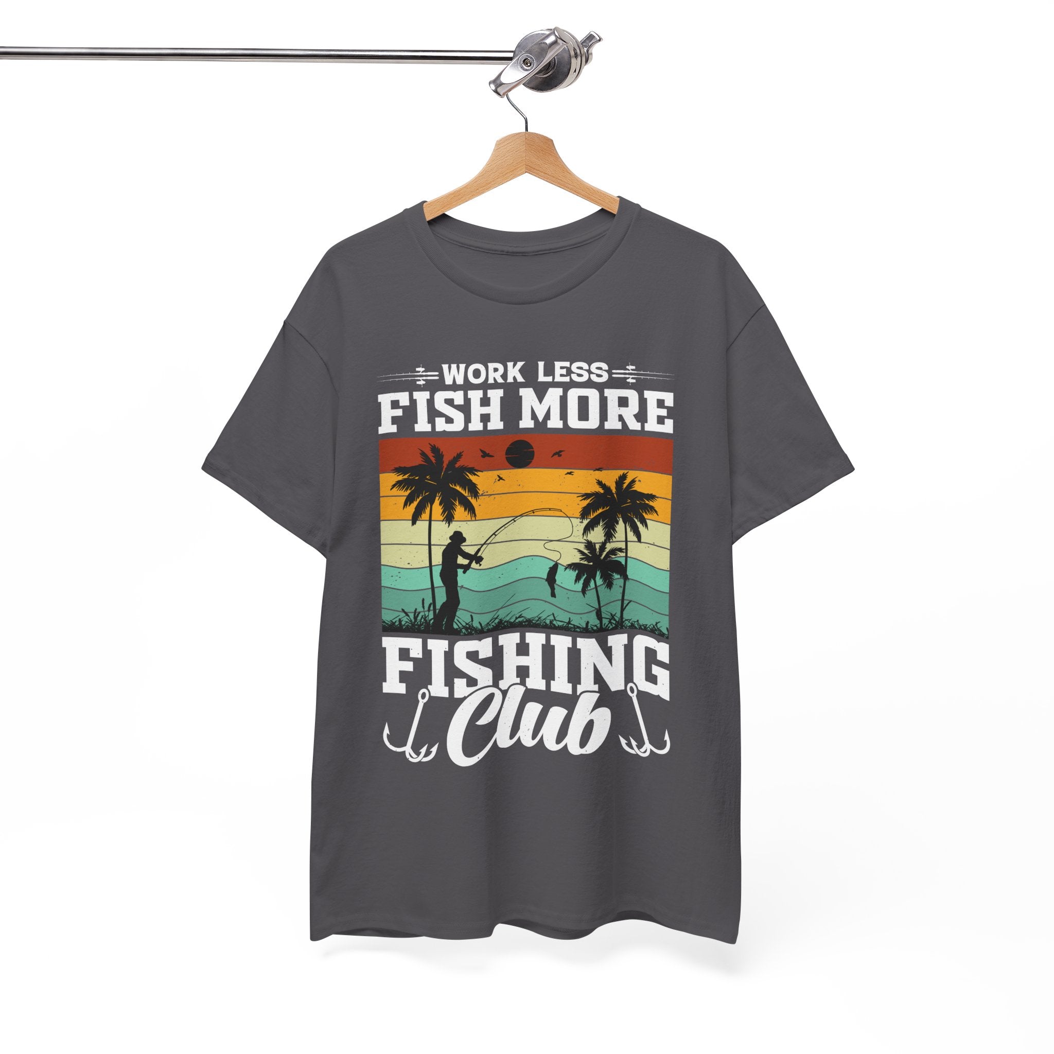 Retro Fisherman Sunset T-Shirt